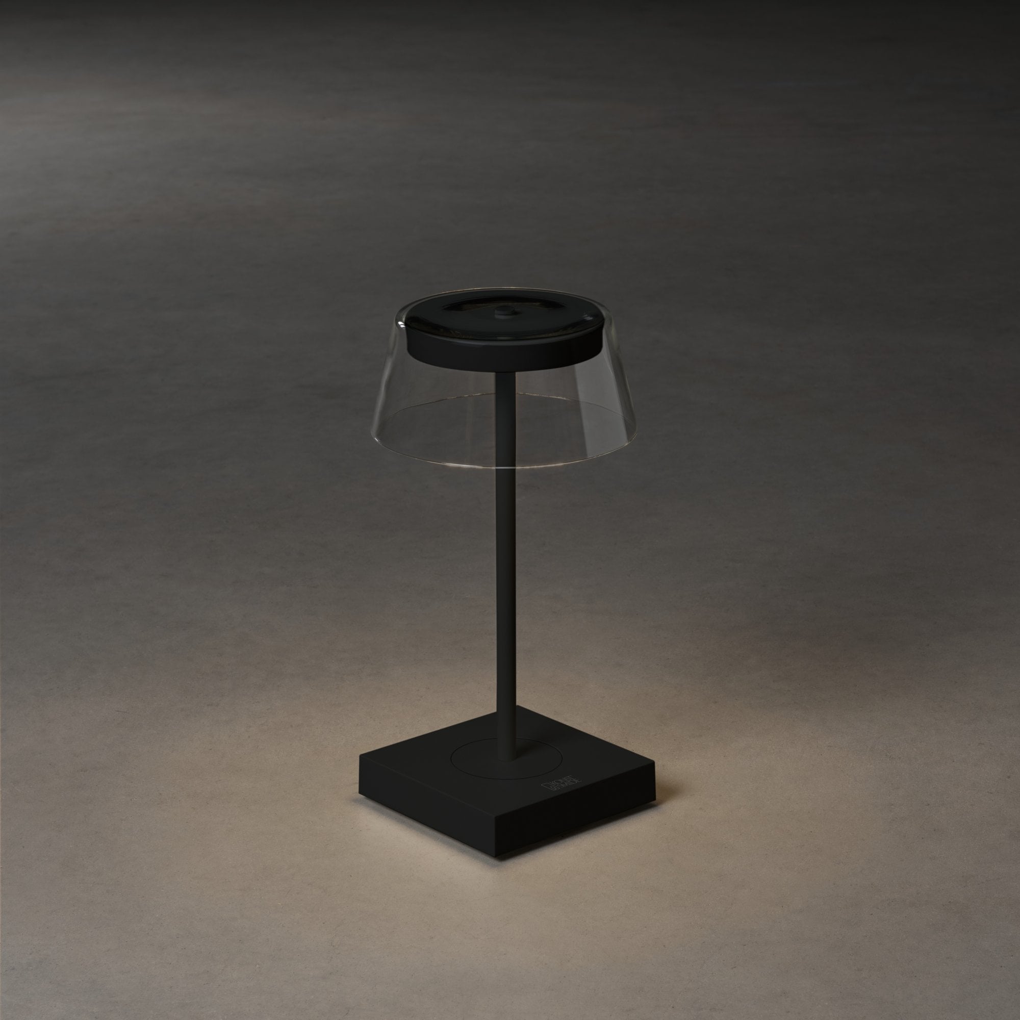 Konstsmide Scilla Table Lamp with USB - Matt Black