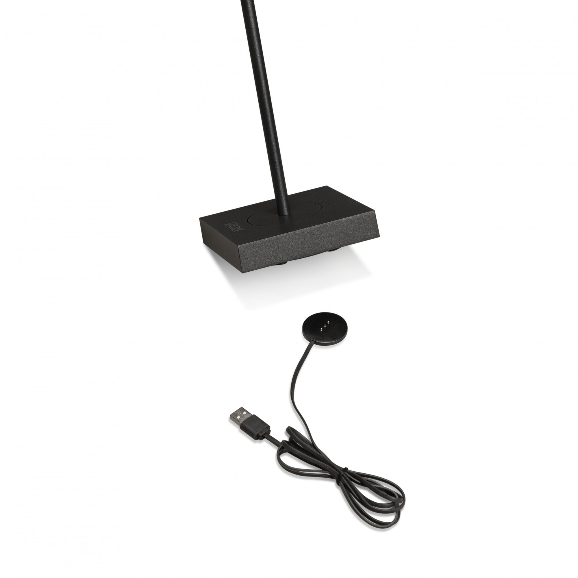 Konstsmide Scilla Table Lamp with USB - Matt Black