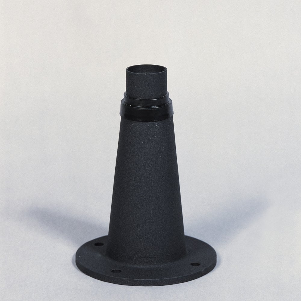 Konstsmide Junior Column - Matt Black - Base Only