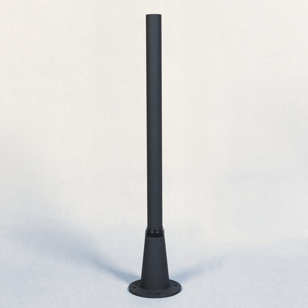Konstsmide Persius Column - Matt Black - Base Only