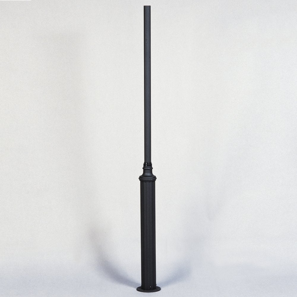 Konstsmide Draco Column - Matt Black - Base Only