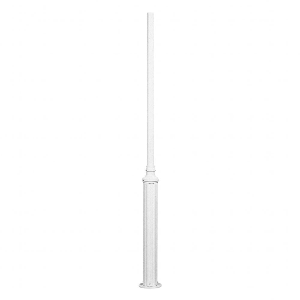 Konstsmide Draco Column - Matt White - Base Only