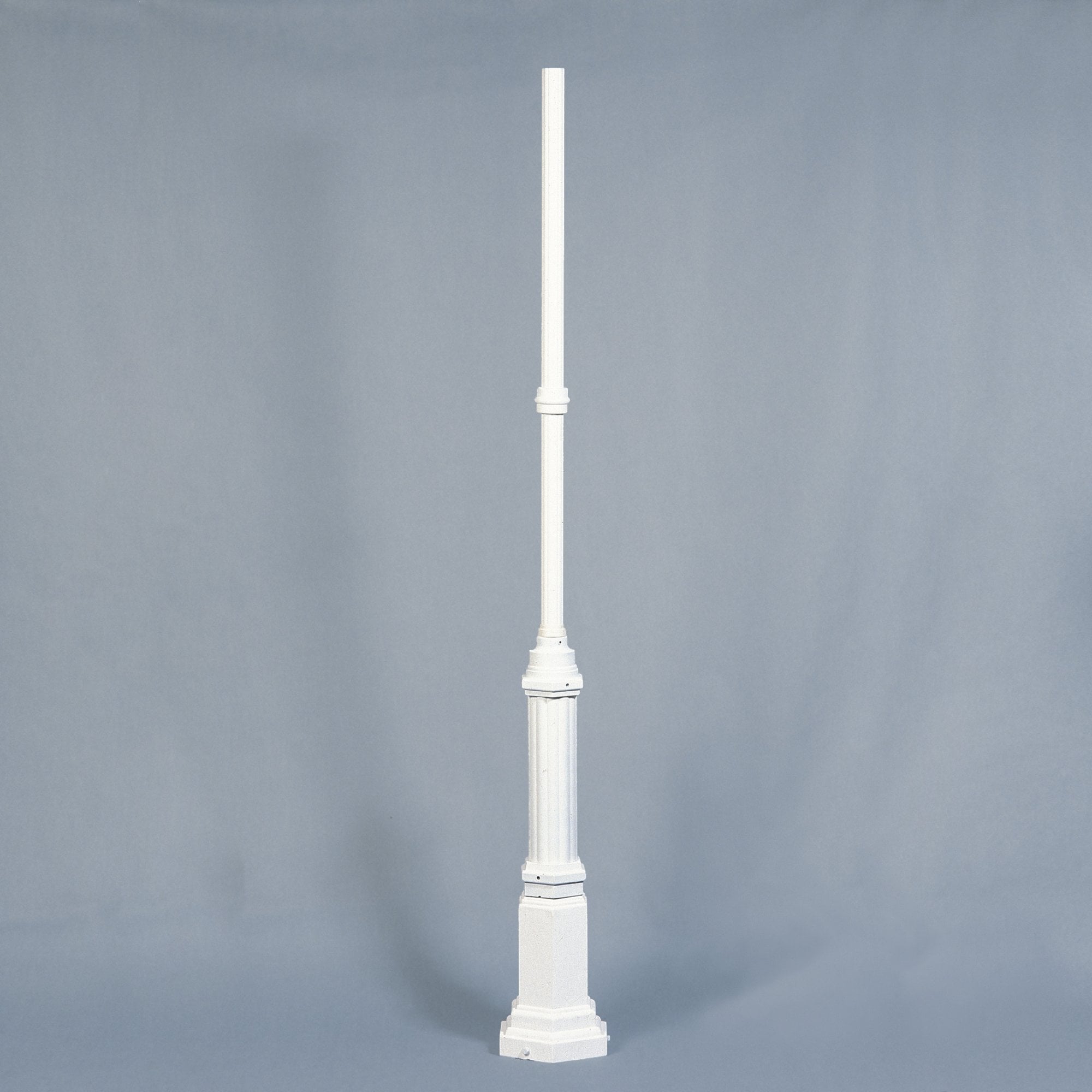 Konstsmide Hercules 2630mm Column - Matt White - Base Only