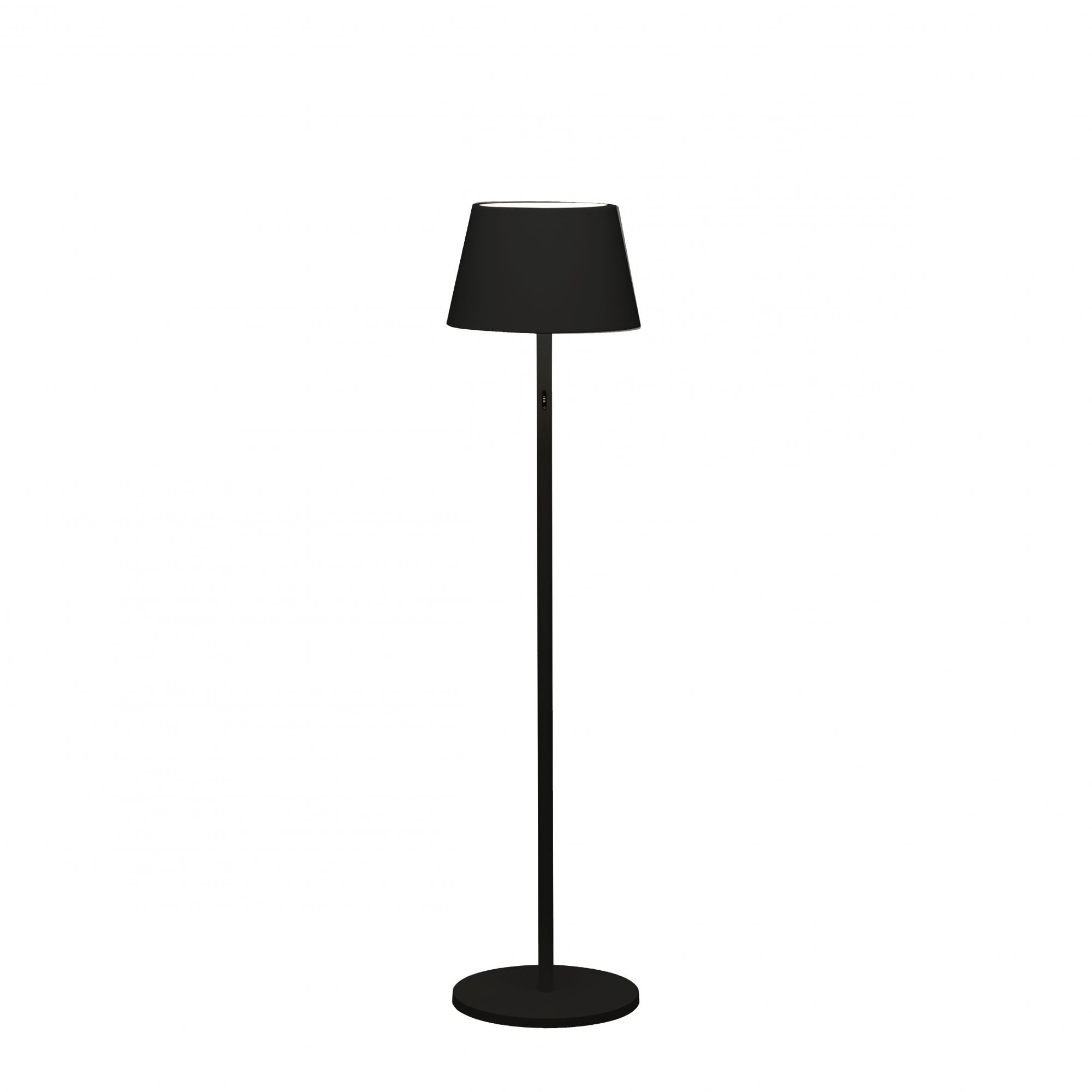 Konstsmide Pomezia RGBW Outdoor Floor Lantern USB LED - Matt Black