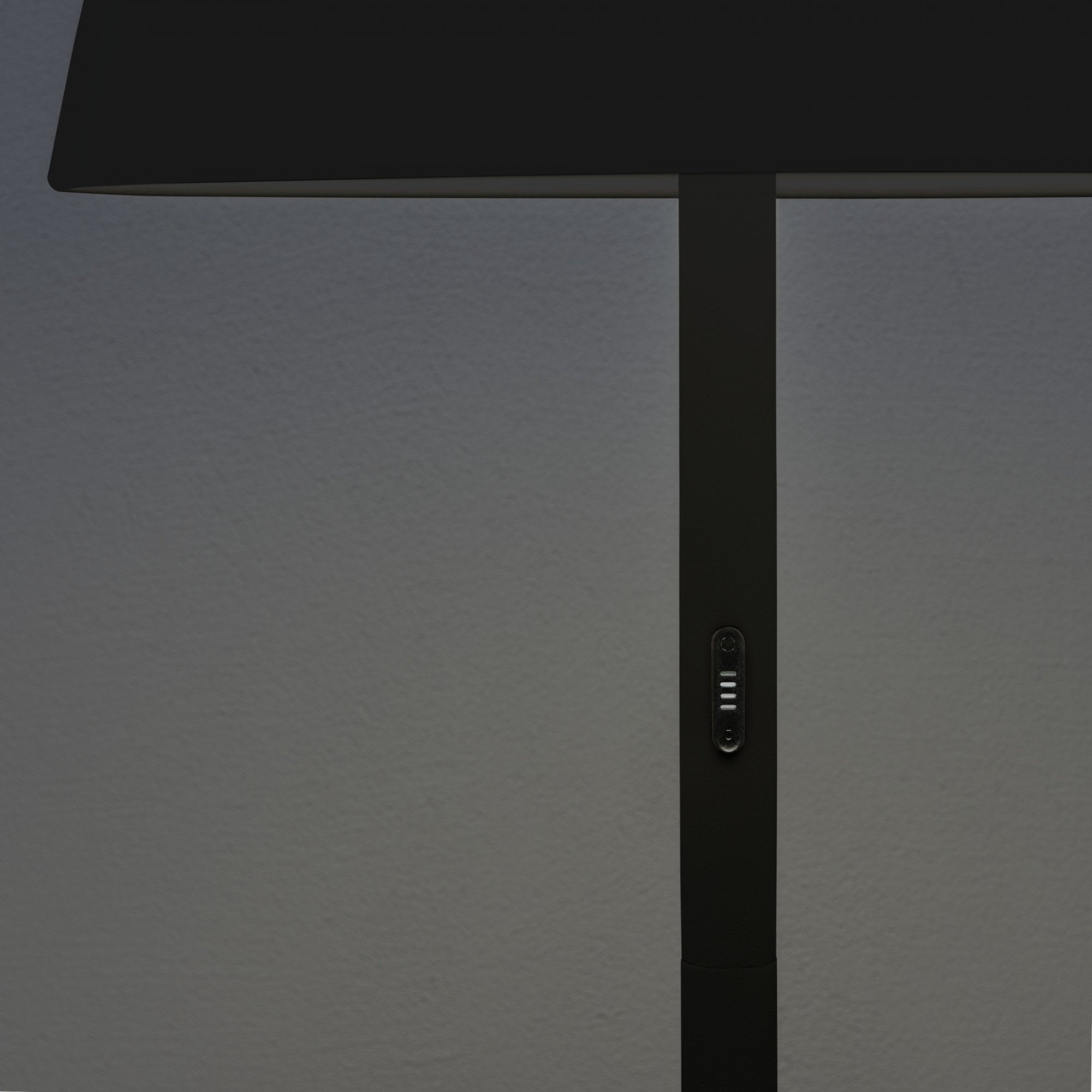Konstsmide Pomezia RGBW Outdoor Floor Lantern USB LED - Matt Black