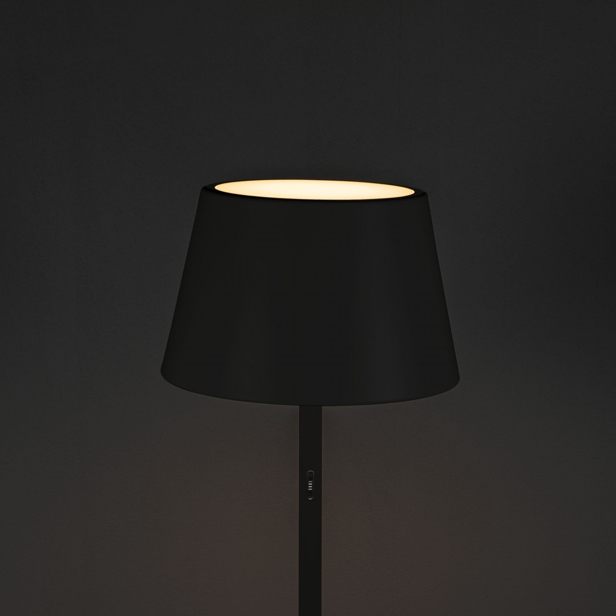 Konstsmide Pomezia RGBW Outdoor Floor Lantern USB LED - Matt Black