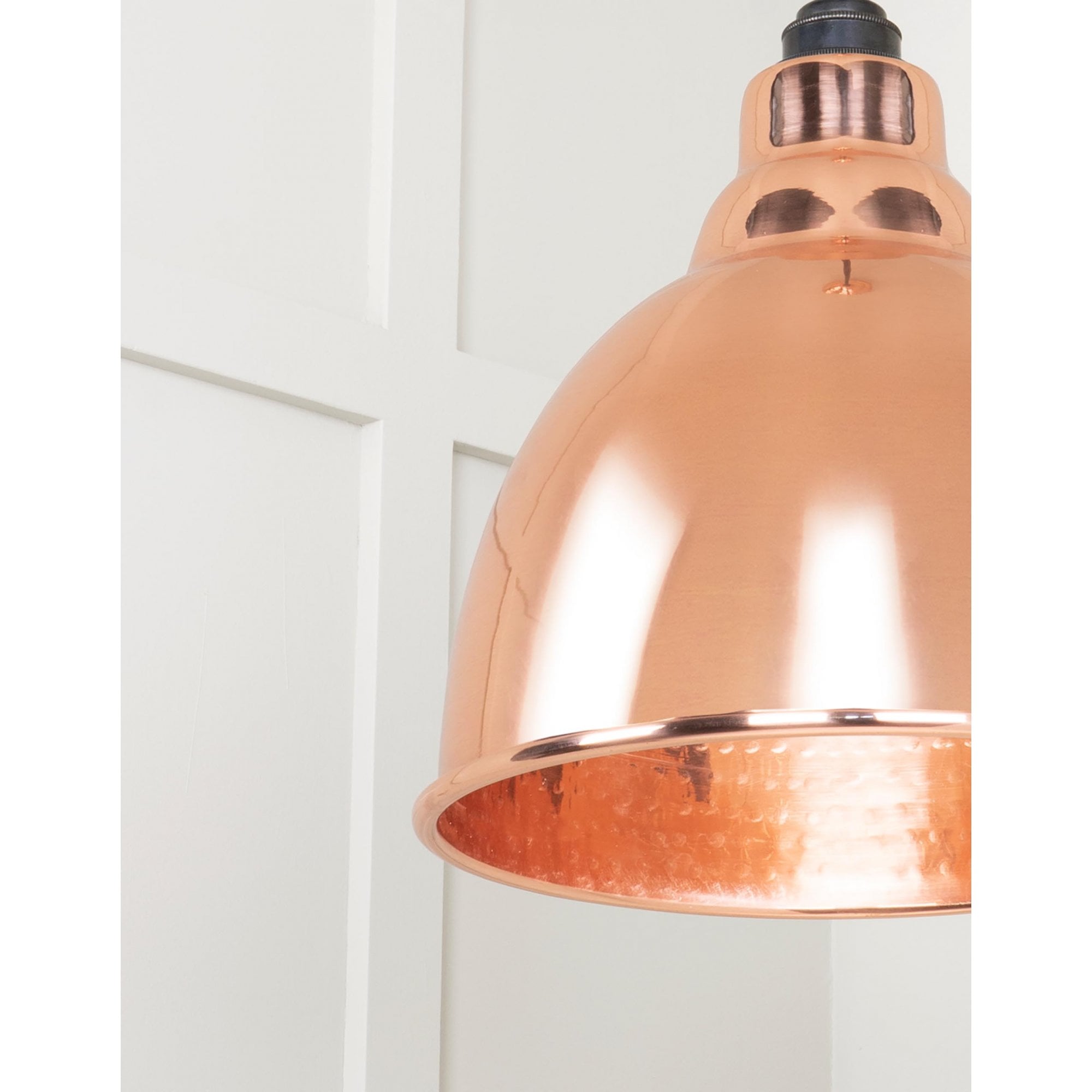 From The Anvil Hammered Copper Brindley Cluster Pendant