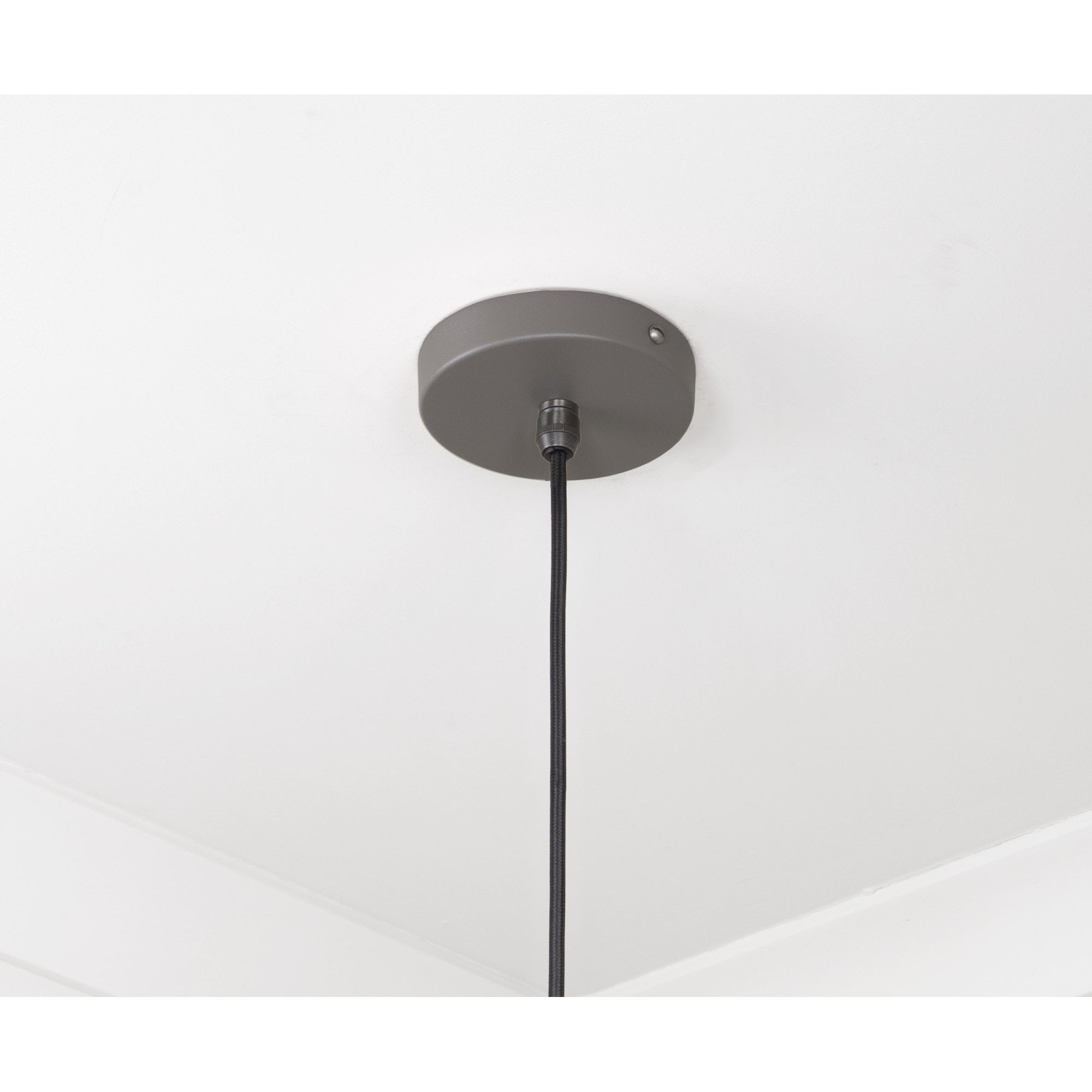 From The Anvil Smooth Copper Frankley Pendant - Bluff (Warm Grey)