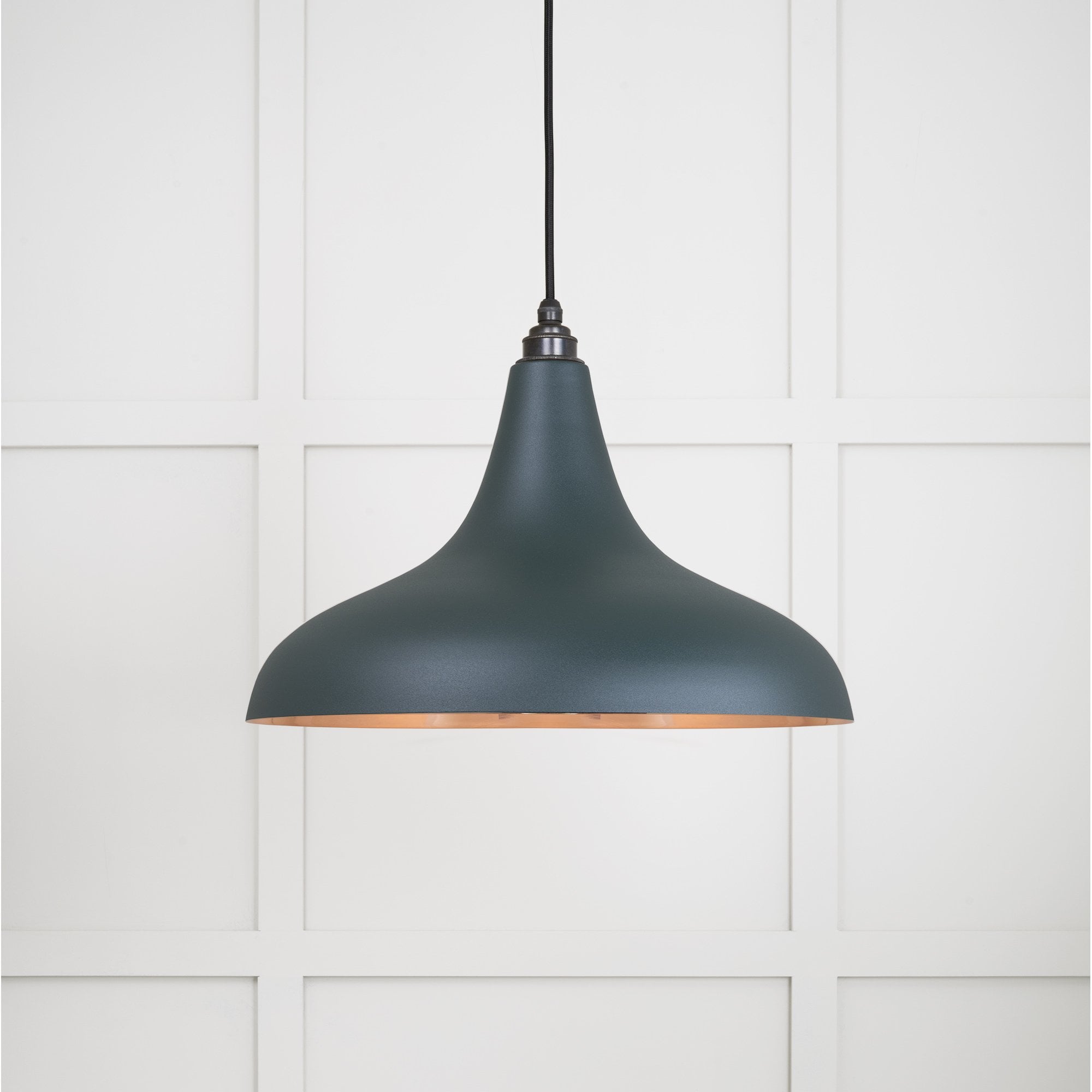 From The Anvil Smooth Copper Frankley Pendant - Dingle (Rich Green)