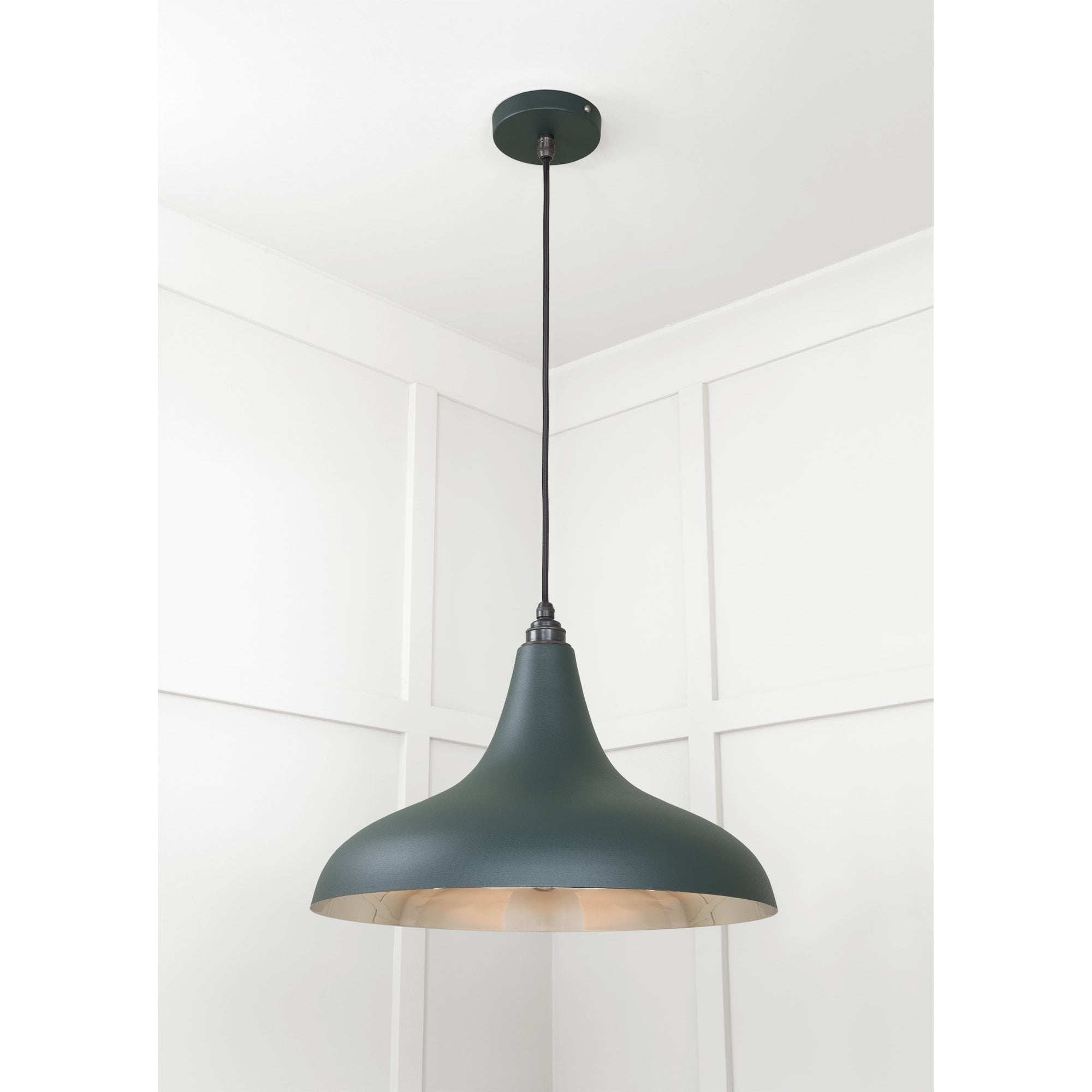 From The Anvil Smooth Nickel Frankley Pendant - Dingle (Rich Green)