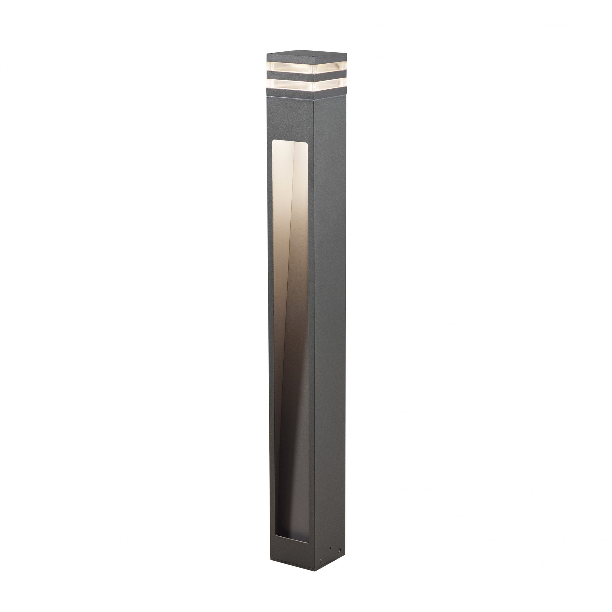 Konstsmide Massa LED Short Post Light - Anthracite