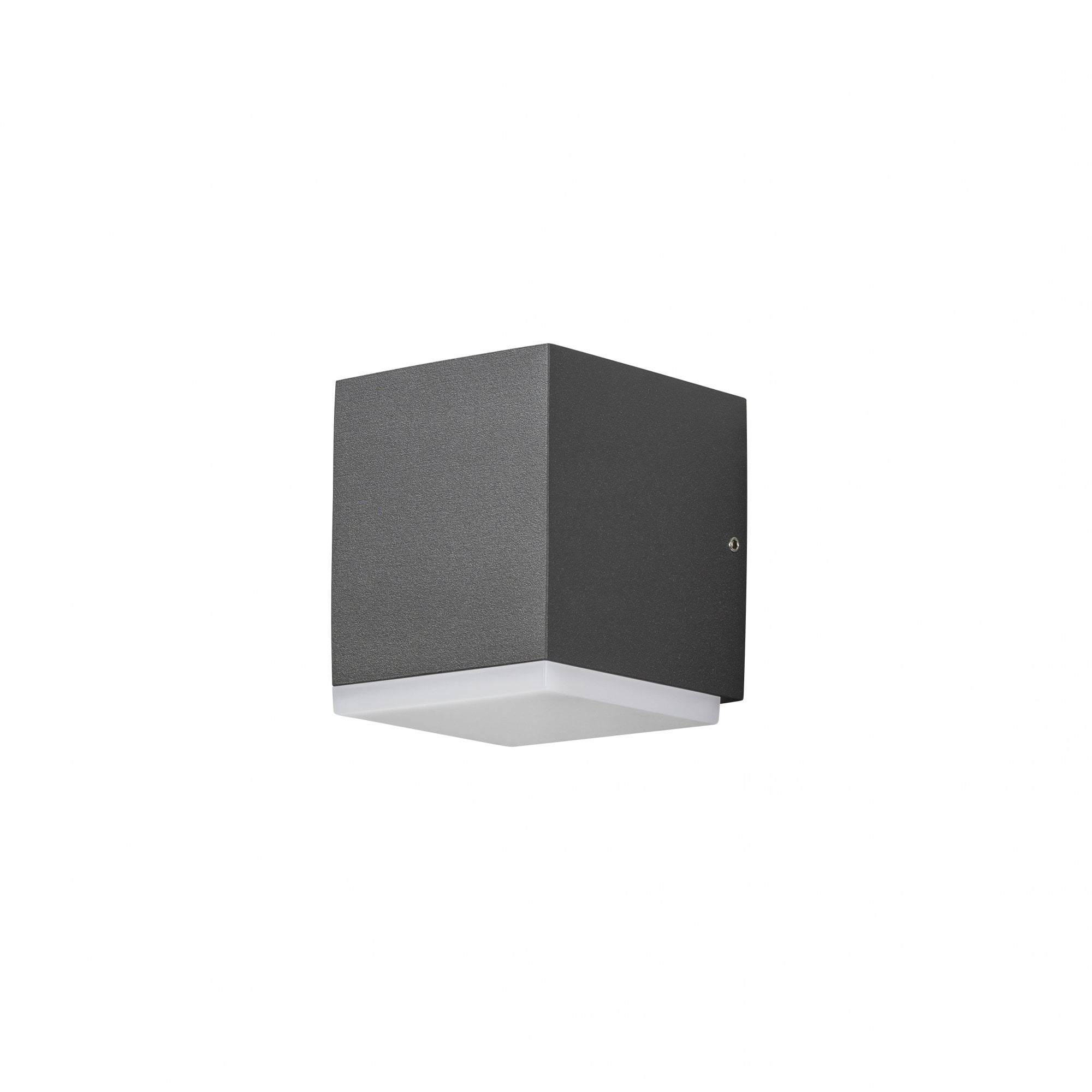 Konstsmide Monza Wide LED Down Wall Light - Anthracite