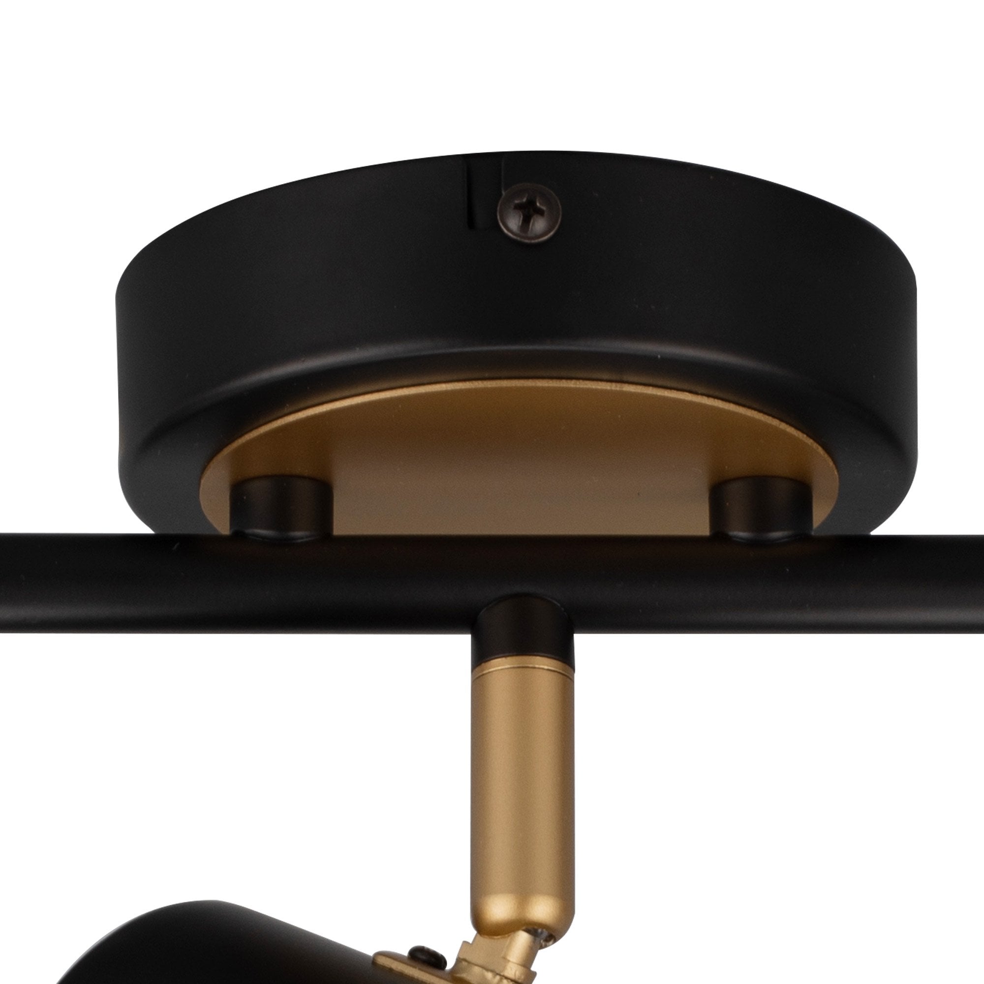 Fabula Amesbury 3 Light Linear Bar Spotlight - Black & Painted Gold