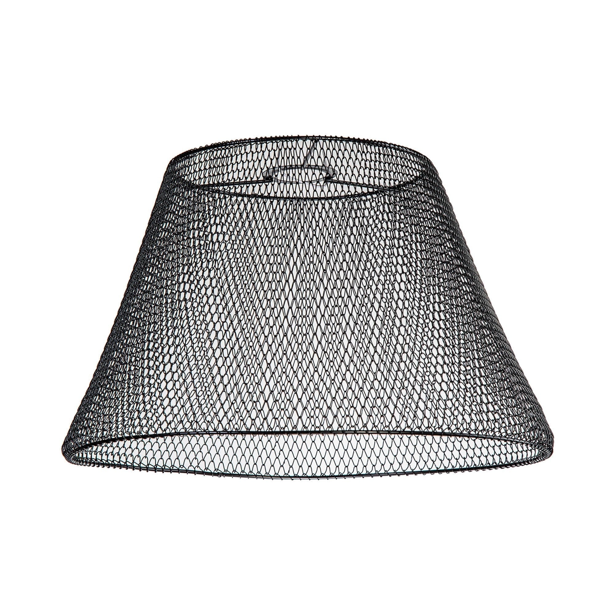 Fabula Belle Vue 40cm Adjustable & Flexible Shade - Matt Black - Shade Only