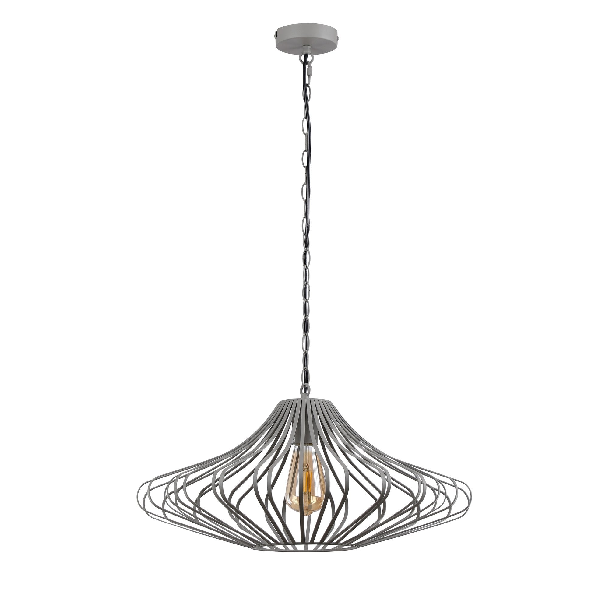 Fabula Bracken Pendant - Sand Grey