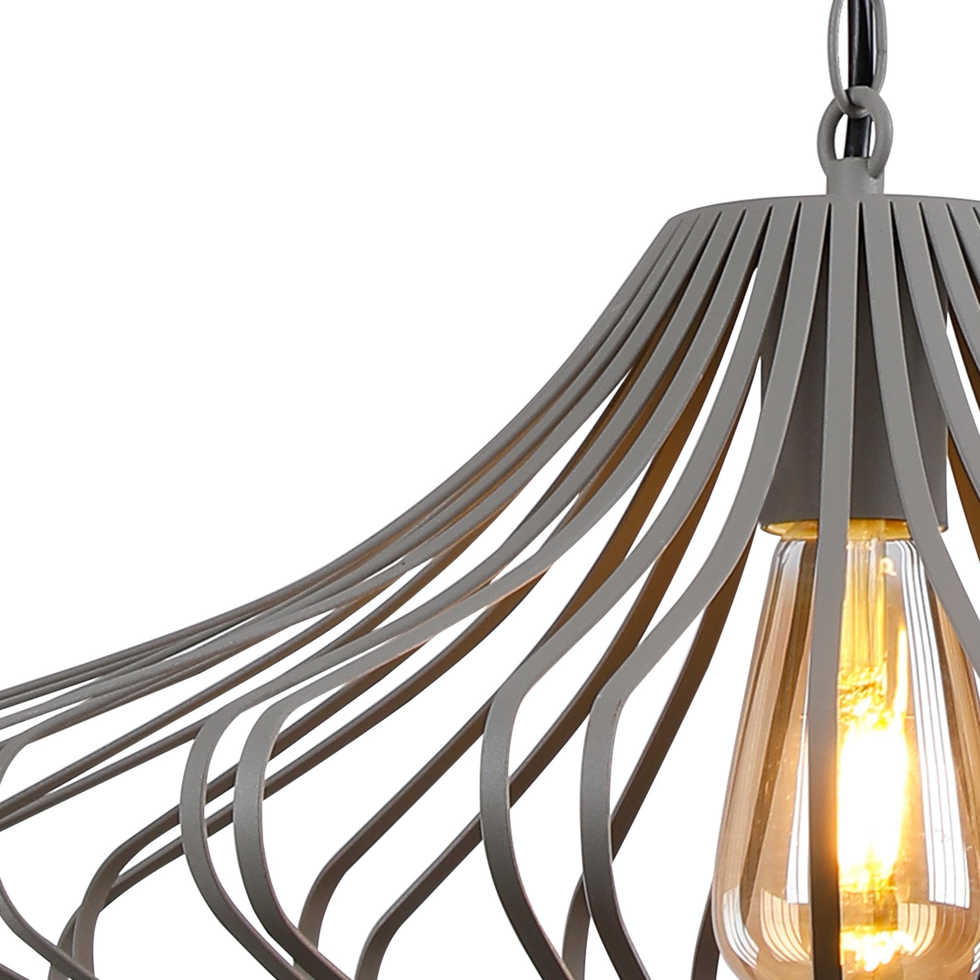 Fabula Bracken Pendant - Sand Grey