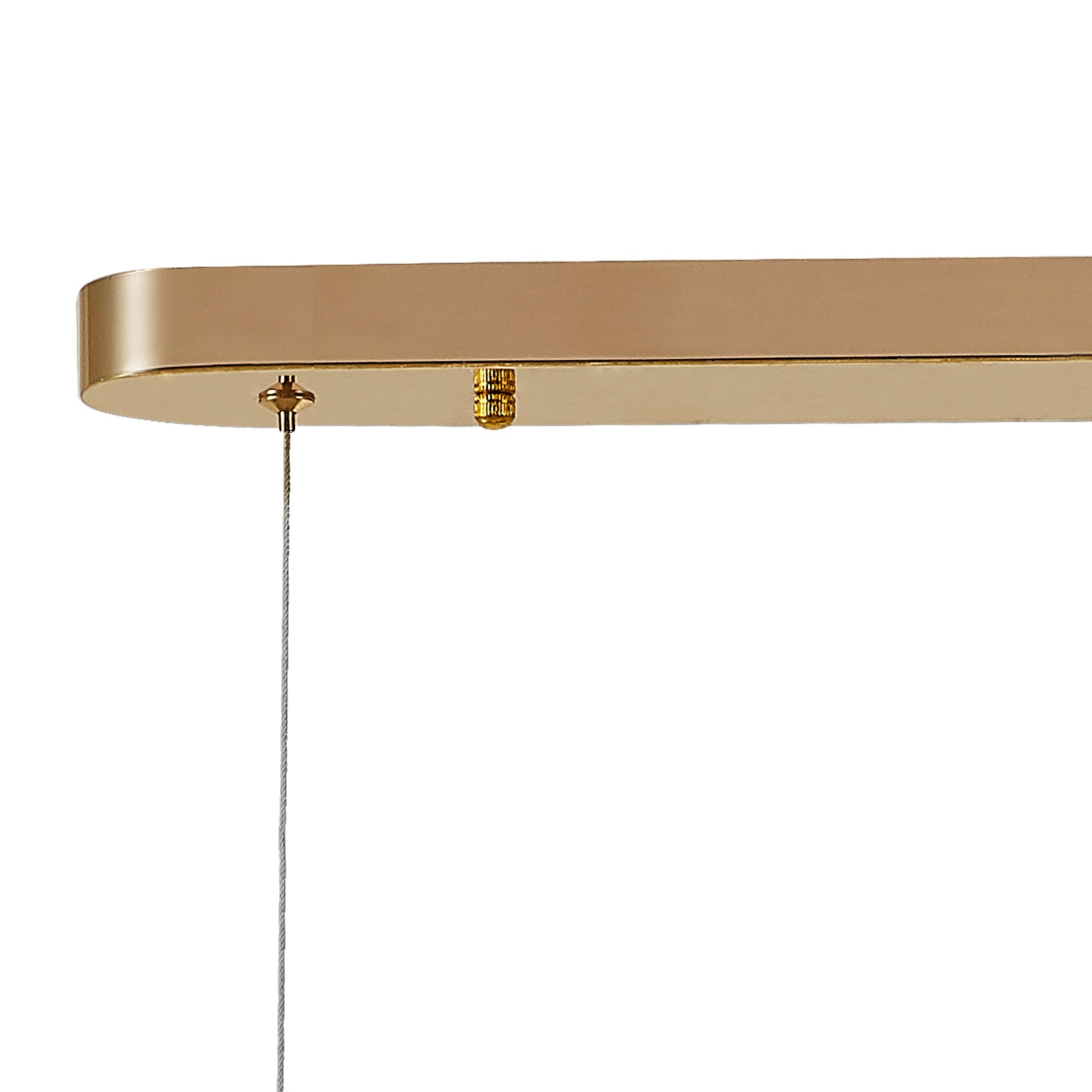 Fabula Grosvenor 10 Light Oblong Linear Pendant - French Gold & Crystal (28 Extra Sets of Crystal)