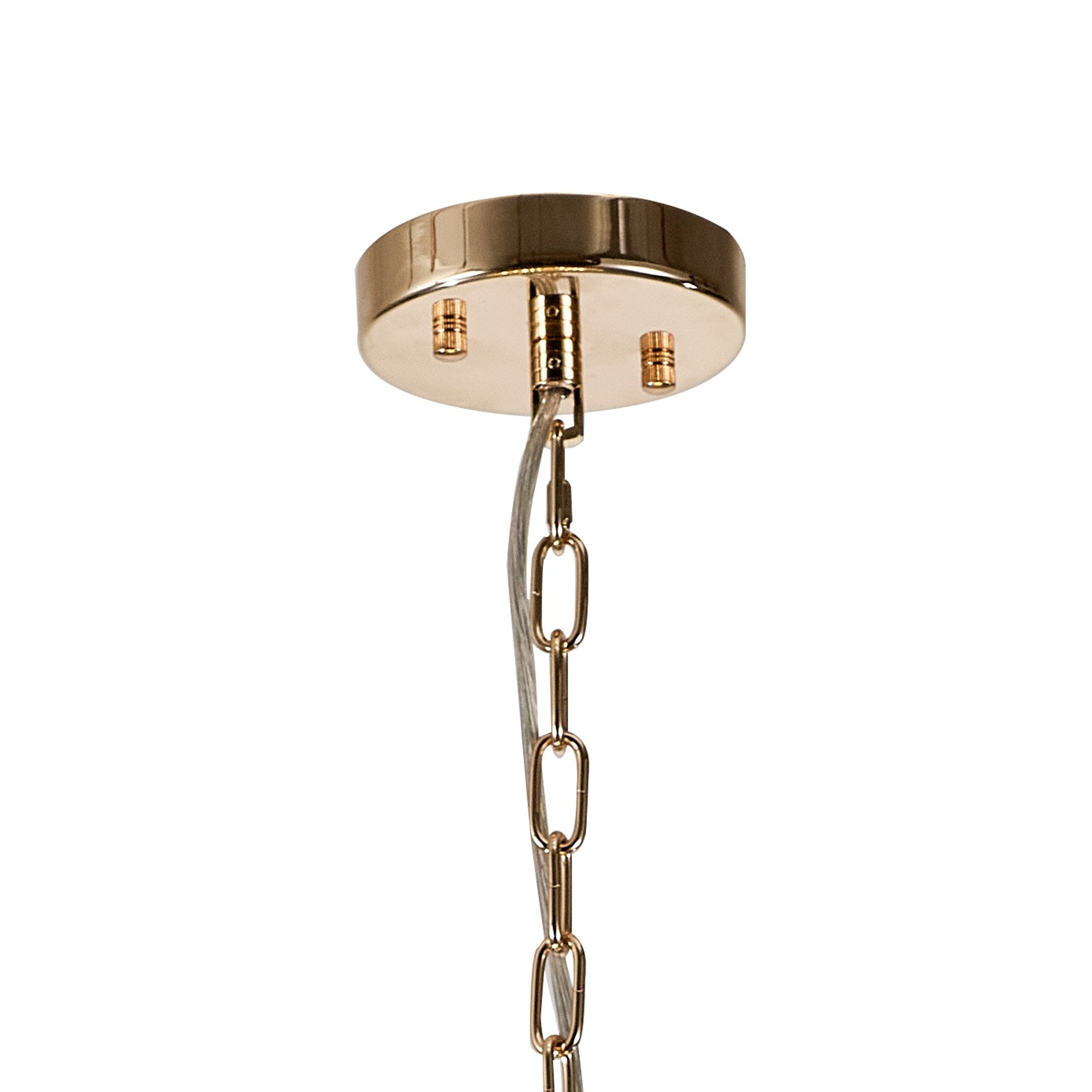 Fabula Grosvenor 12 Light Spherical Pendant - French Gold & Crystal