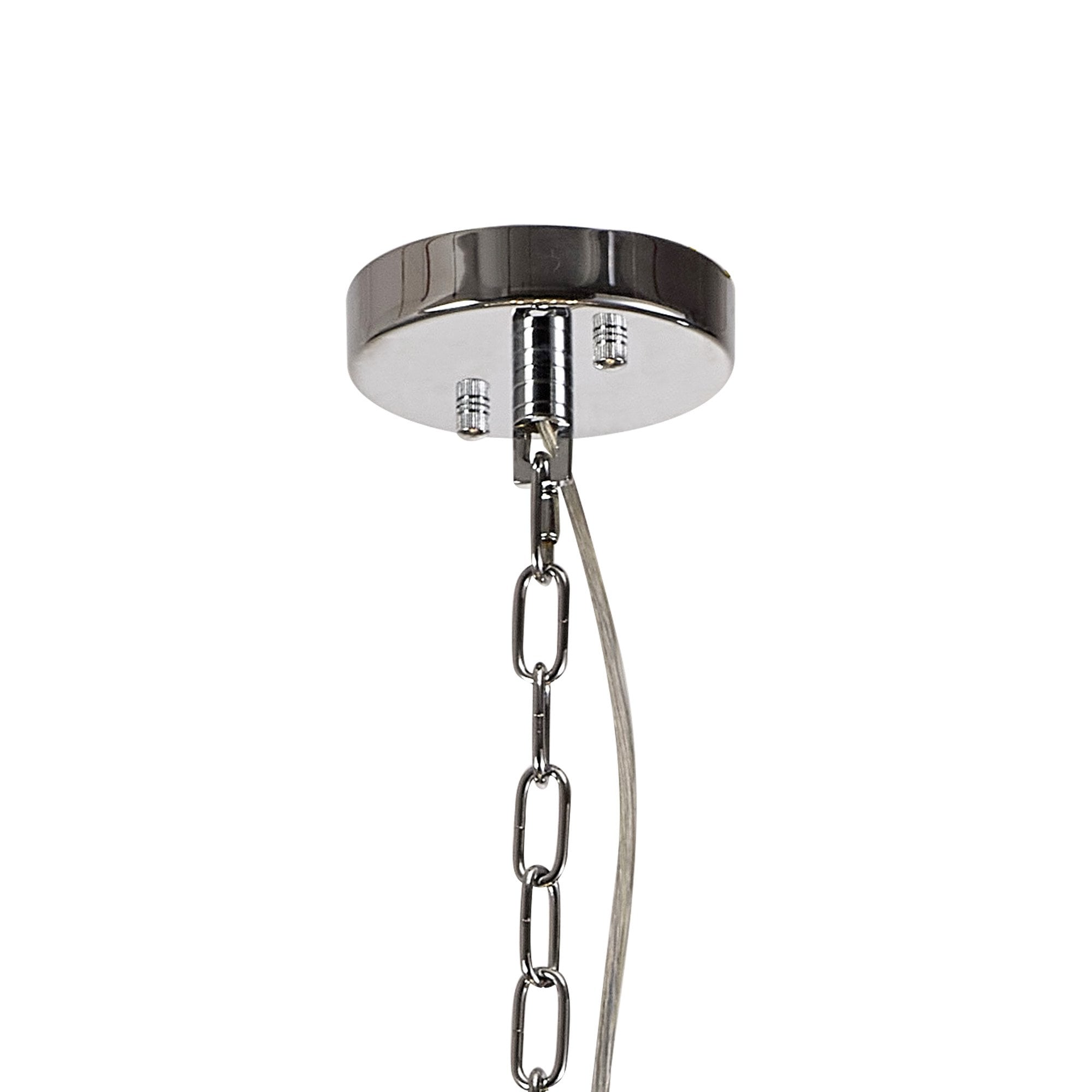 Fabula Grosvenor 12 Light Spherical Pendant - Polished Chrome & Crystal