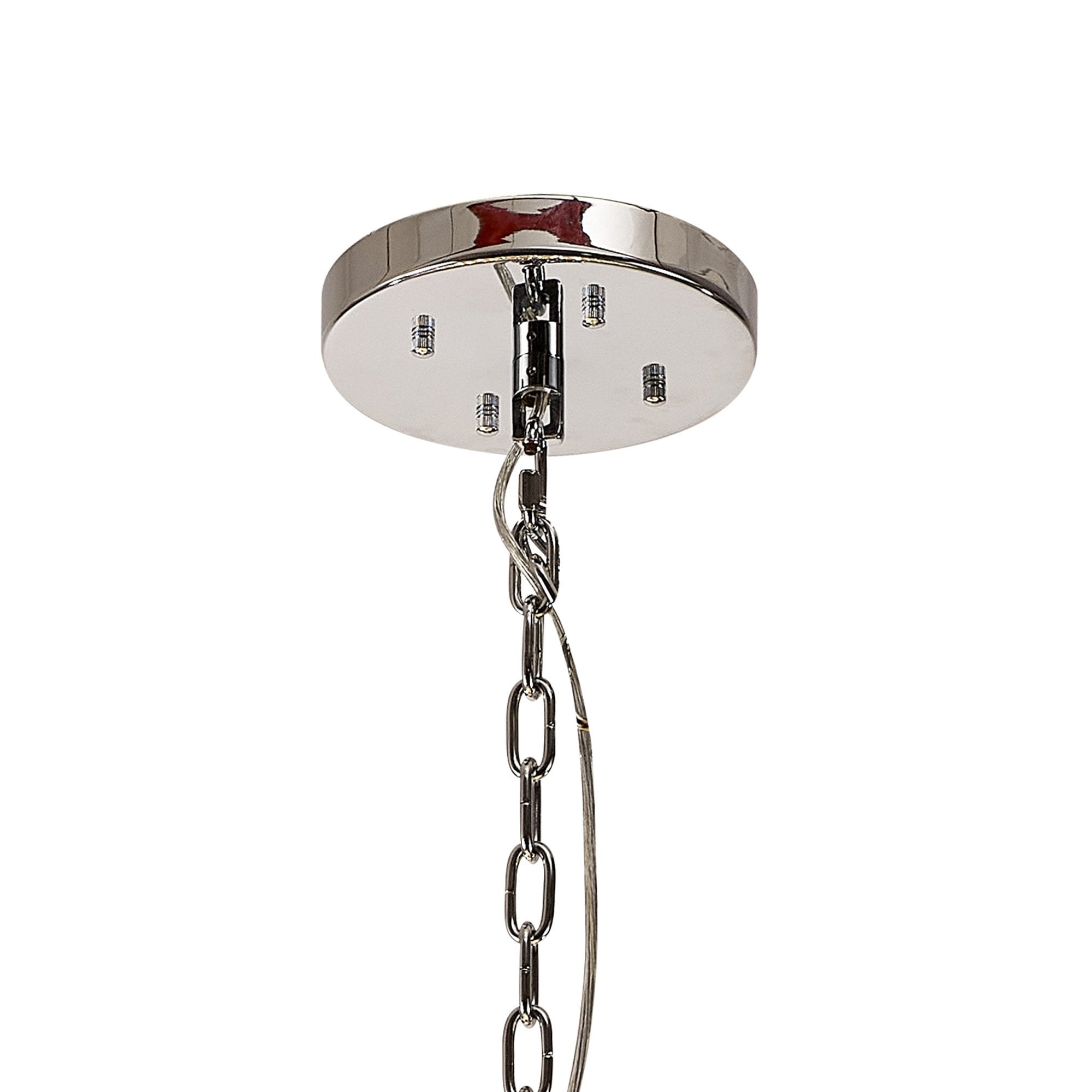 Fabula Grosvenor 48 Light Spherical Pendant - Polished Chrome & Crystal