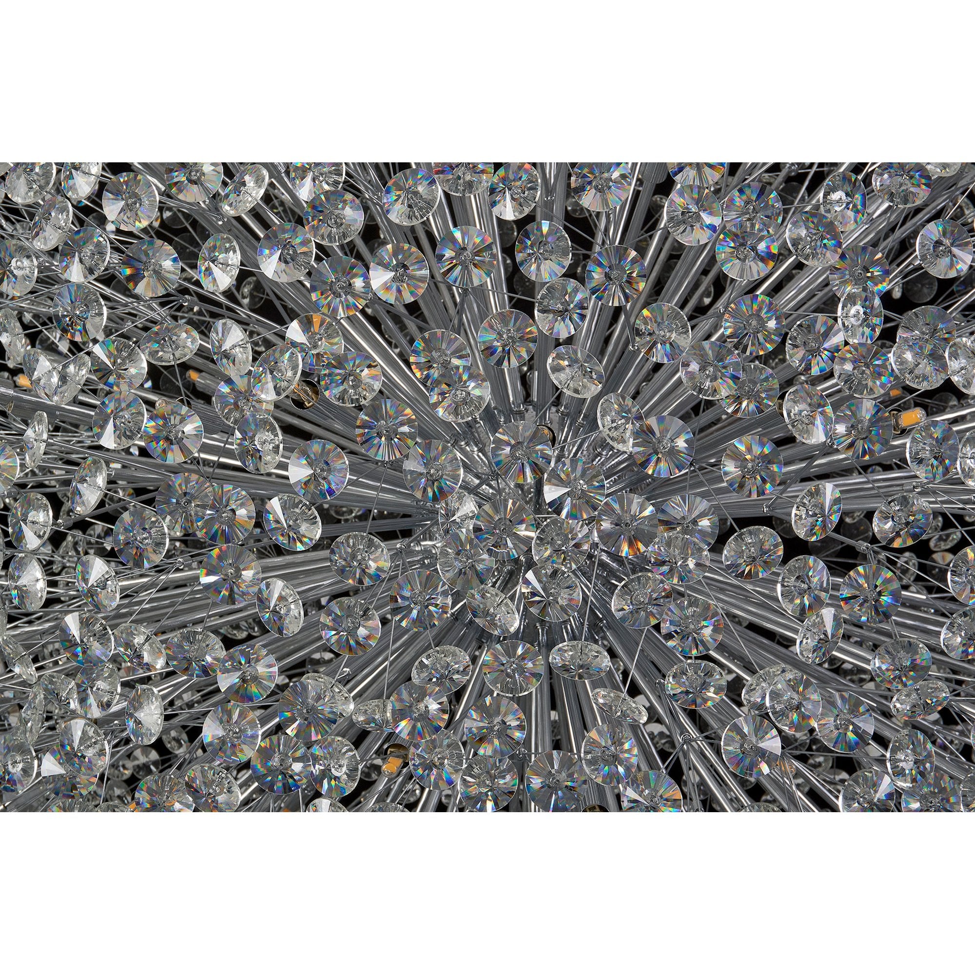 Fabula Grosvenor 64 Light Spherical Pendant - Polished Chrome & Crystal