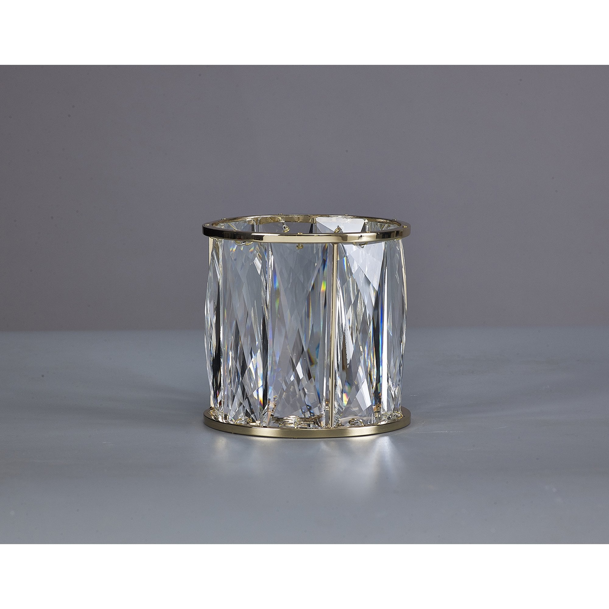 Fabula Harford 10.8cm Shade - French Gold & Clear Crystal - Shade Only