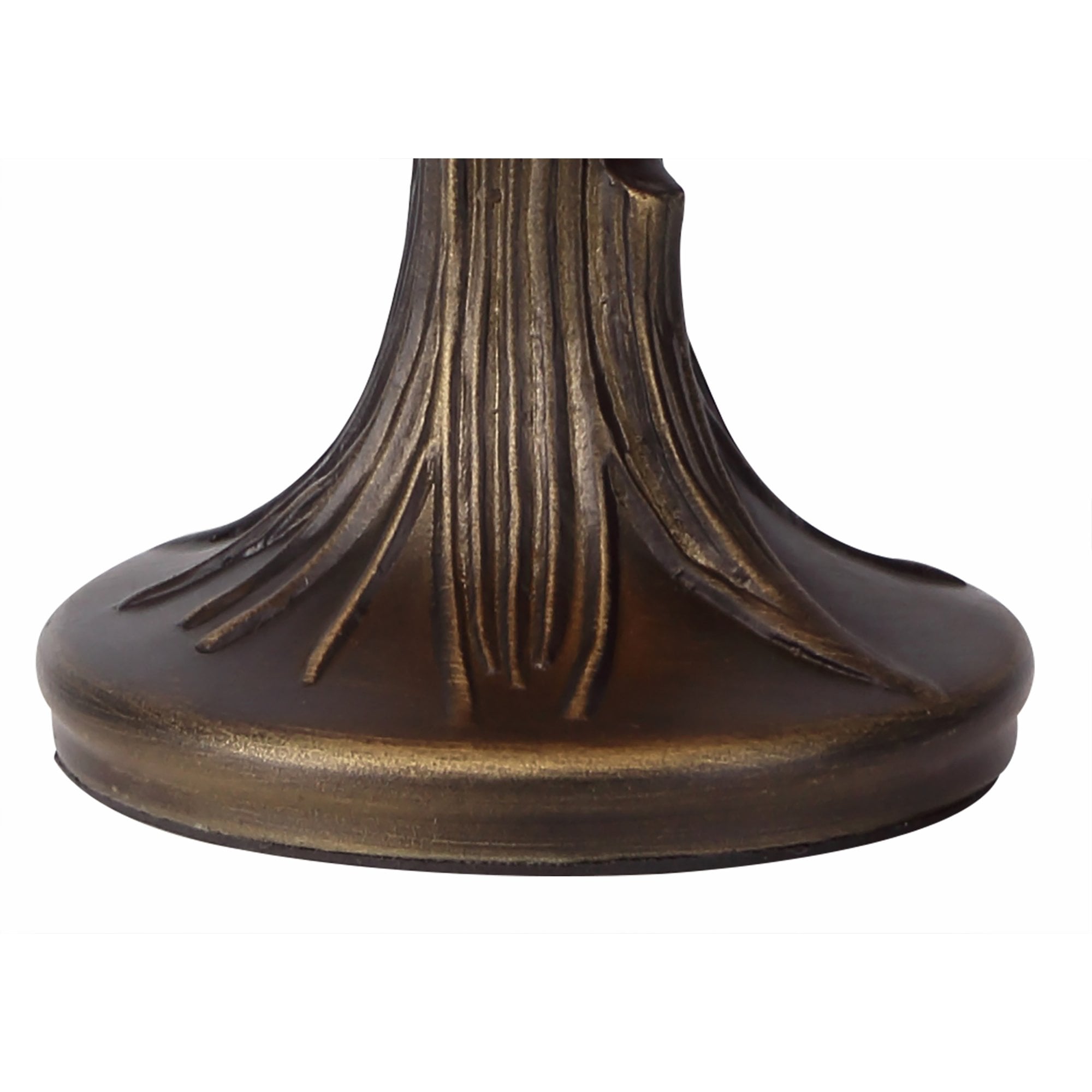 Fabula Hornbeam Single Tiffany Table Lamp - Purple & Pink