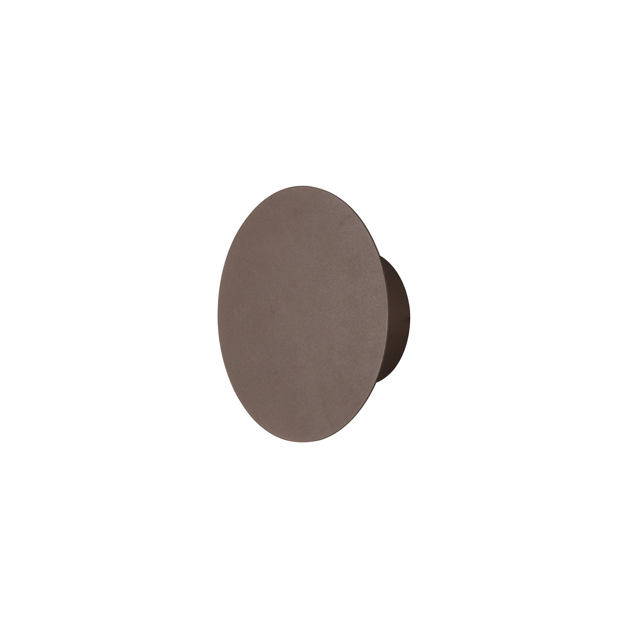Fabula Kingsley Magnetic Base LED Wall Lamp - 15cm Round - Coffee