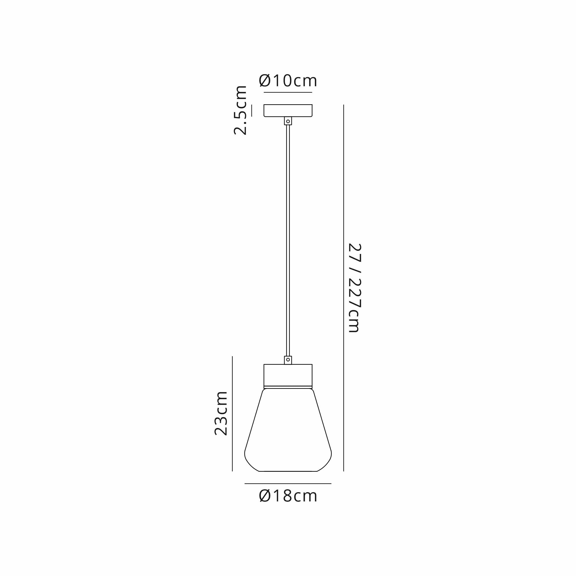 Fabula Laurel Single Pendant - Kite Shade - Walnut & Opal Glass