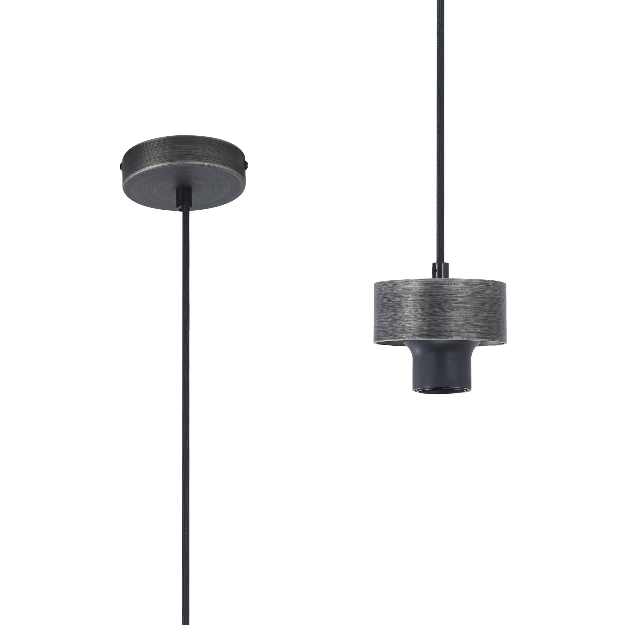 Fabula Laurel Single Suspension Kit - Aged Pewter - Frame Only