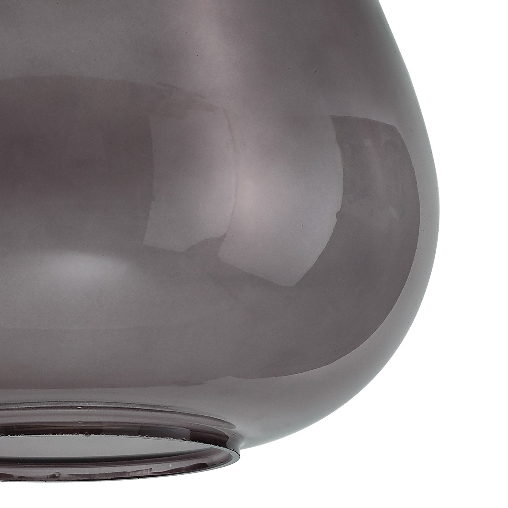Fabula Maple Narrow Shade - Inky Black Glass - Shade Only