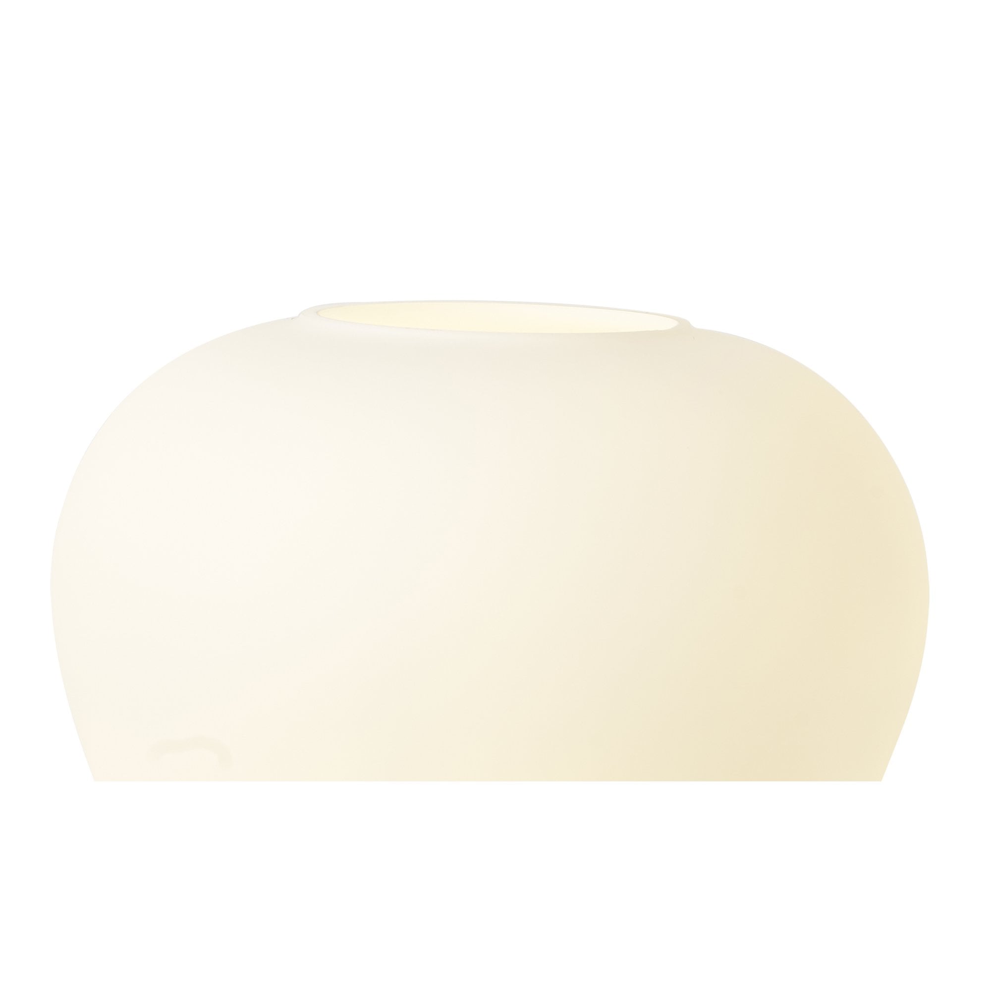Fabula Maple Narrow Table Lamp - Satin Nickel & Opal Glass