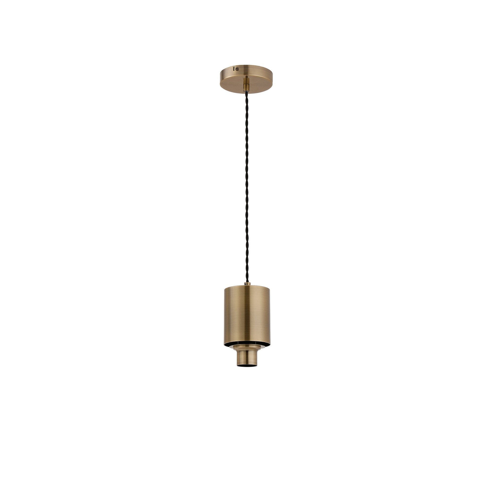 Fabula Maple Pendant Frame - Antique Brass - Frame Only