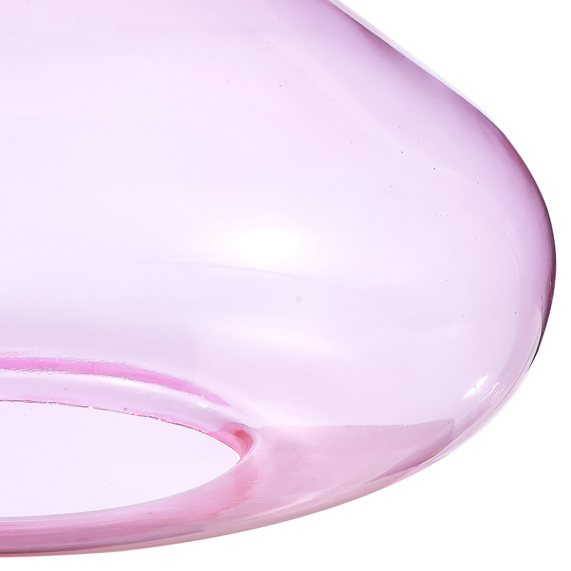 Fabula Maple Wide Shade - Pink Glass - Shade Only
