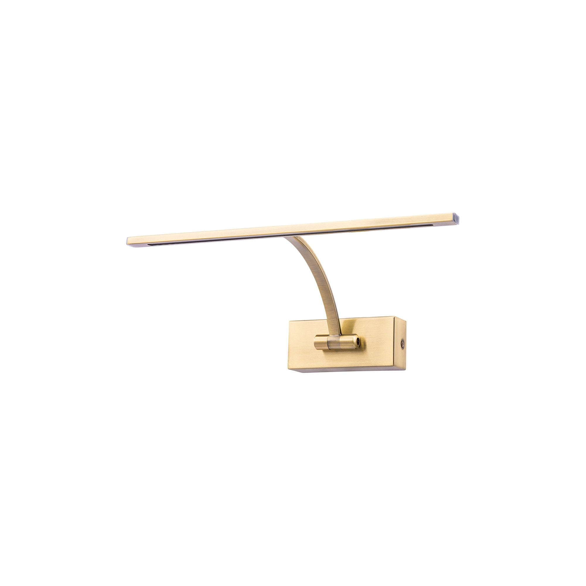 Fabula Plumtree Small 1 Arm LED Wall Lamp/Picture Light - Antique Brass