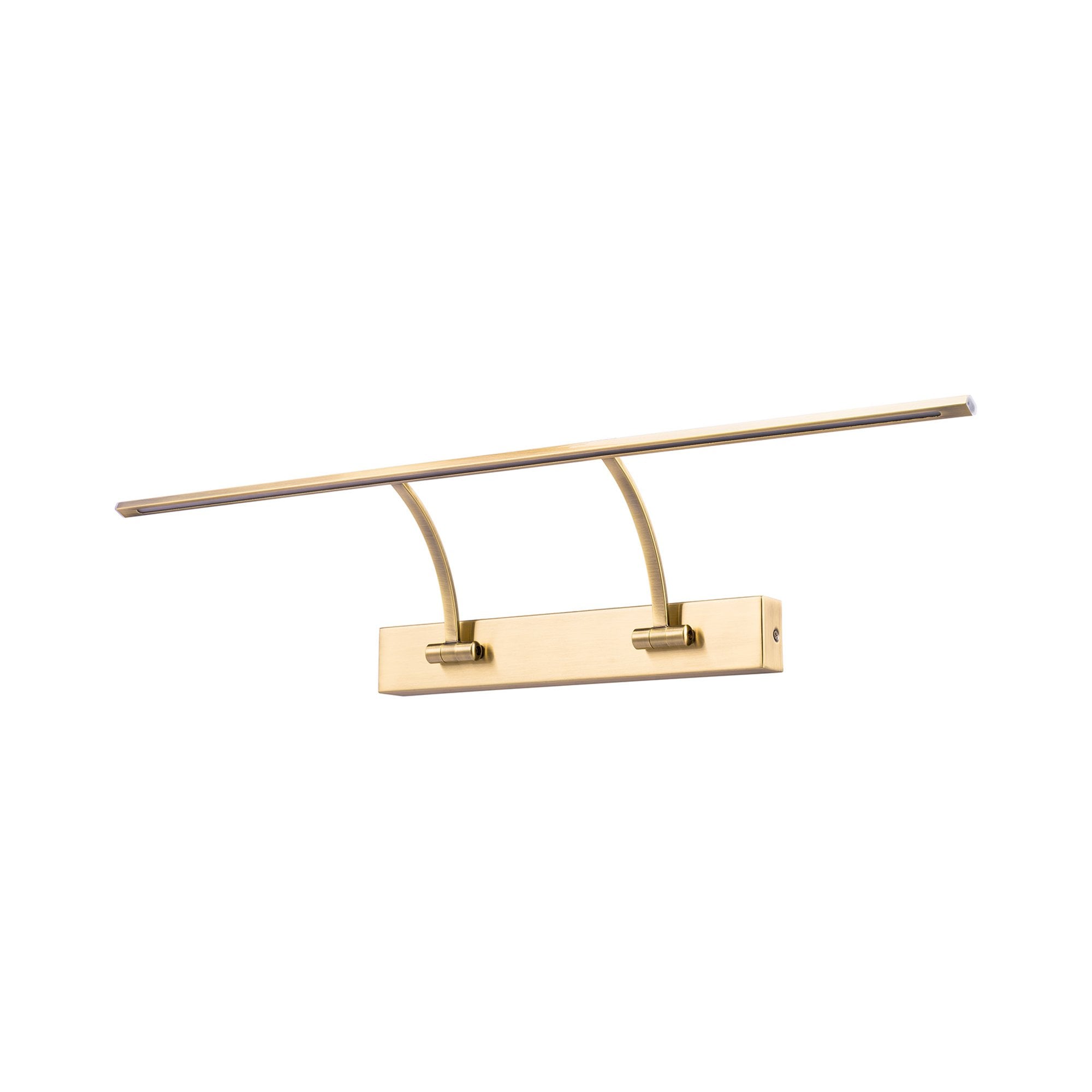 Fabula Plumtree Small 2 Arm LED Wall Lamp/Picture Light - Antique Brass