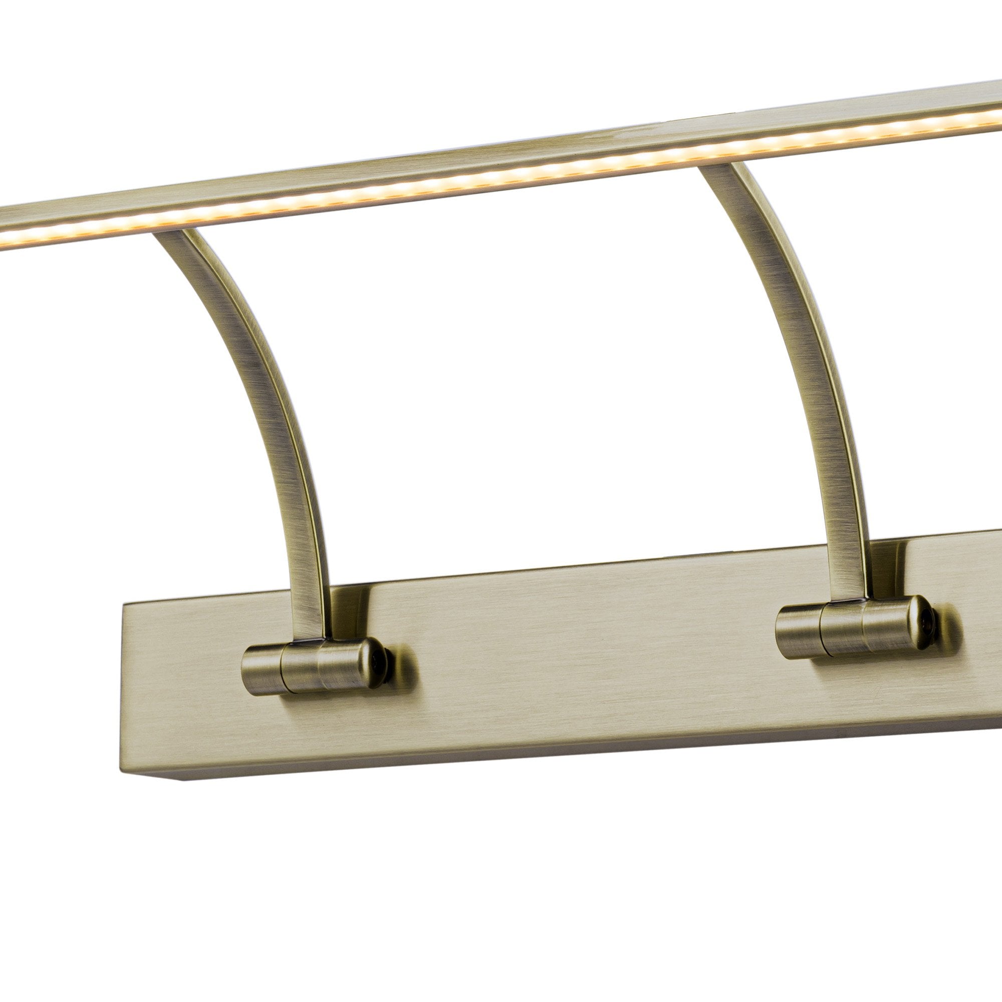 Fabula Plumtree Small 2 Arm LED Wall Lamp/Picture Light - Antique Brass