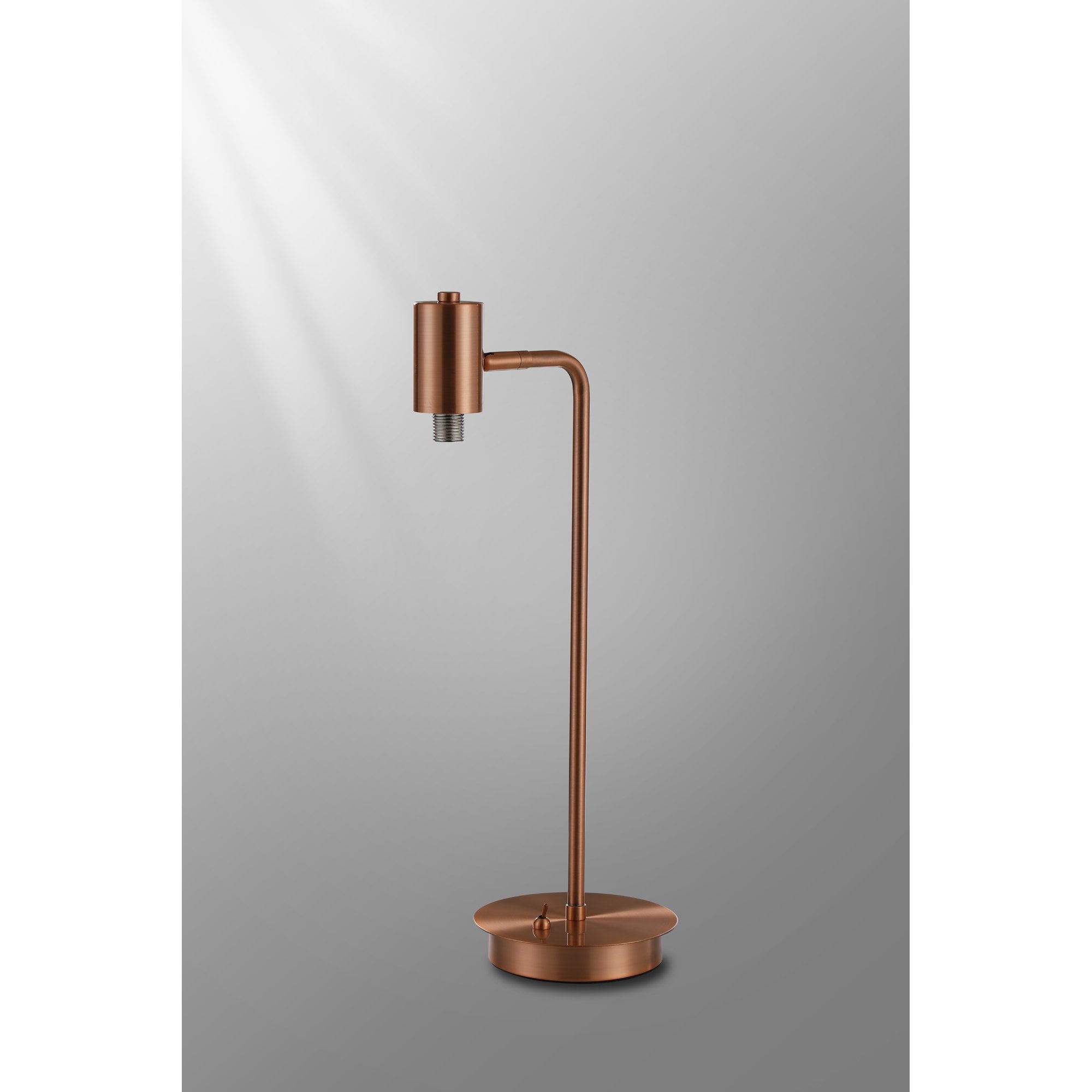 Fabula Roding Single Adjustable Table Lamp Frame - Antique Copper - Frame Only