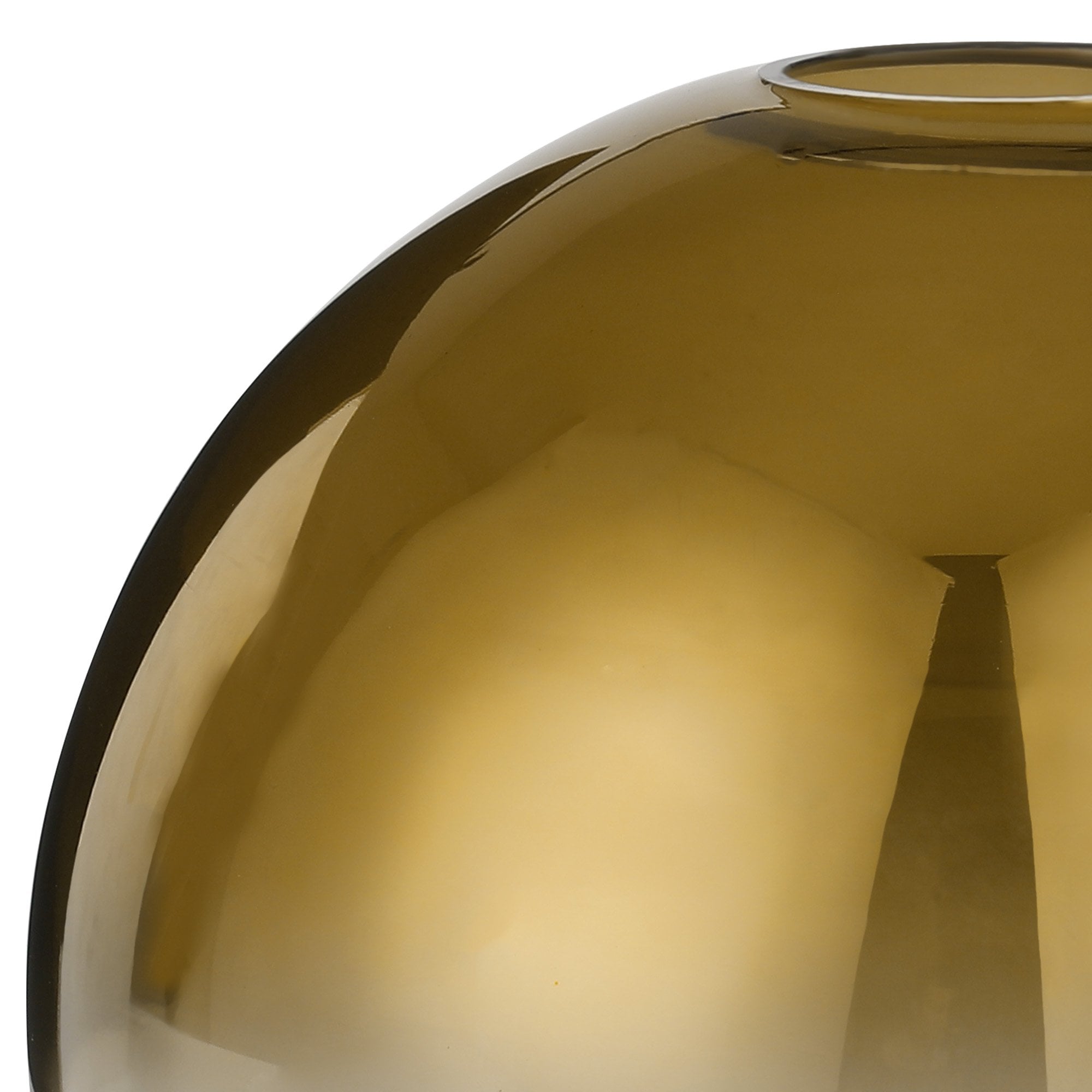Fabula Springfield 20cm Globe Shade - Brass Gold Fade Glass - Shade Only