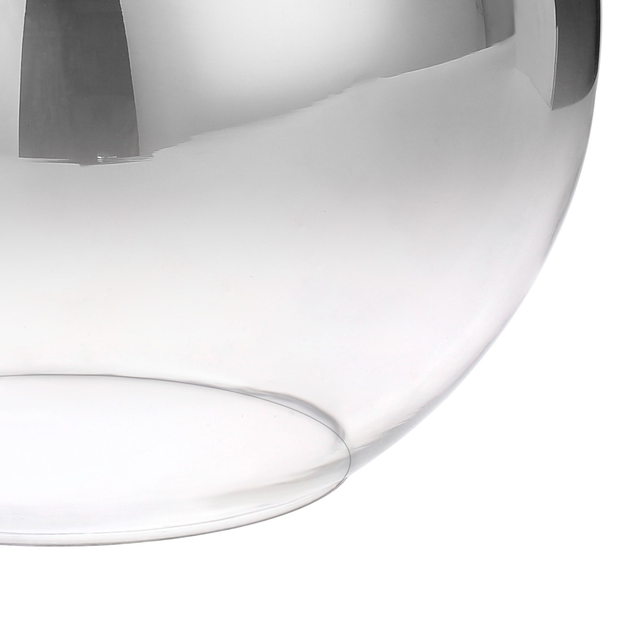 Fabula Springfield 20cm Globe Shade - Smoked Fade Glass - Shade Only