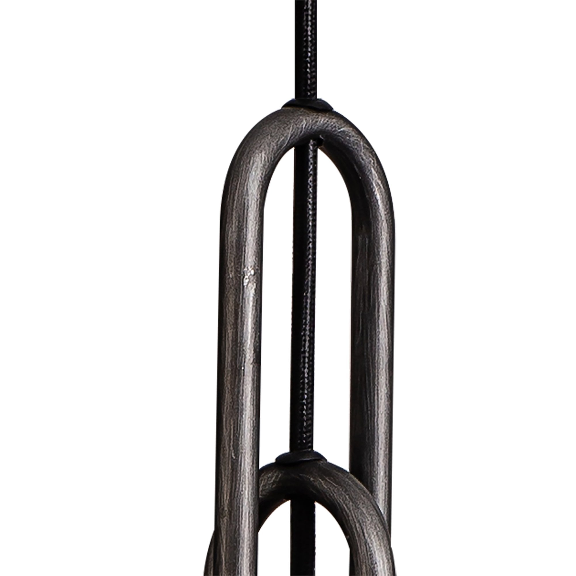 Fabula Springfield 3 Light Linear Suspension Kit - Aged Pewter - Frame Only