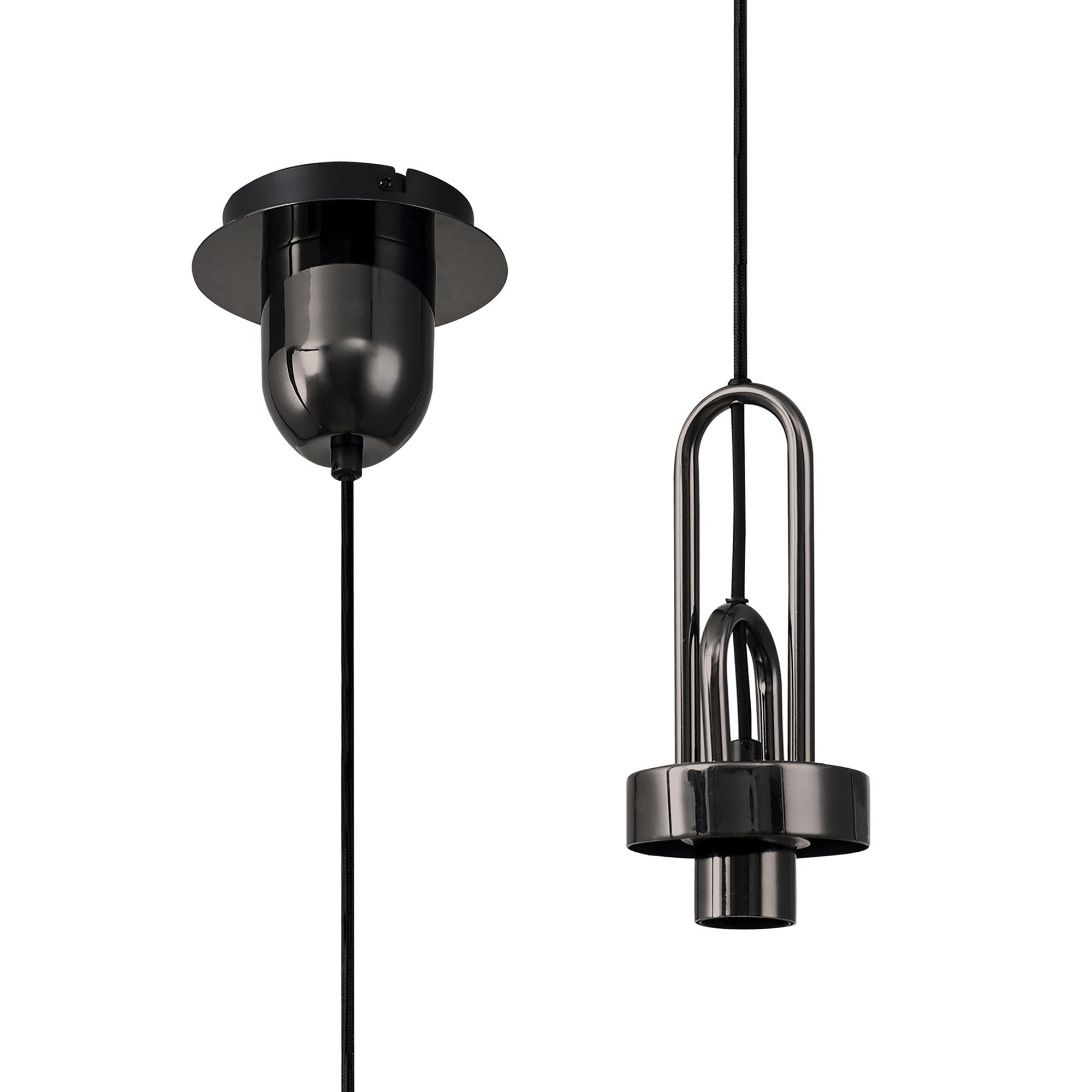 Fabula Springfield Single Suspension Kit - Black Chrome - Frame Only