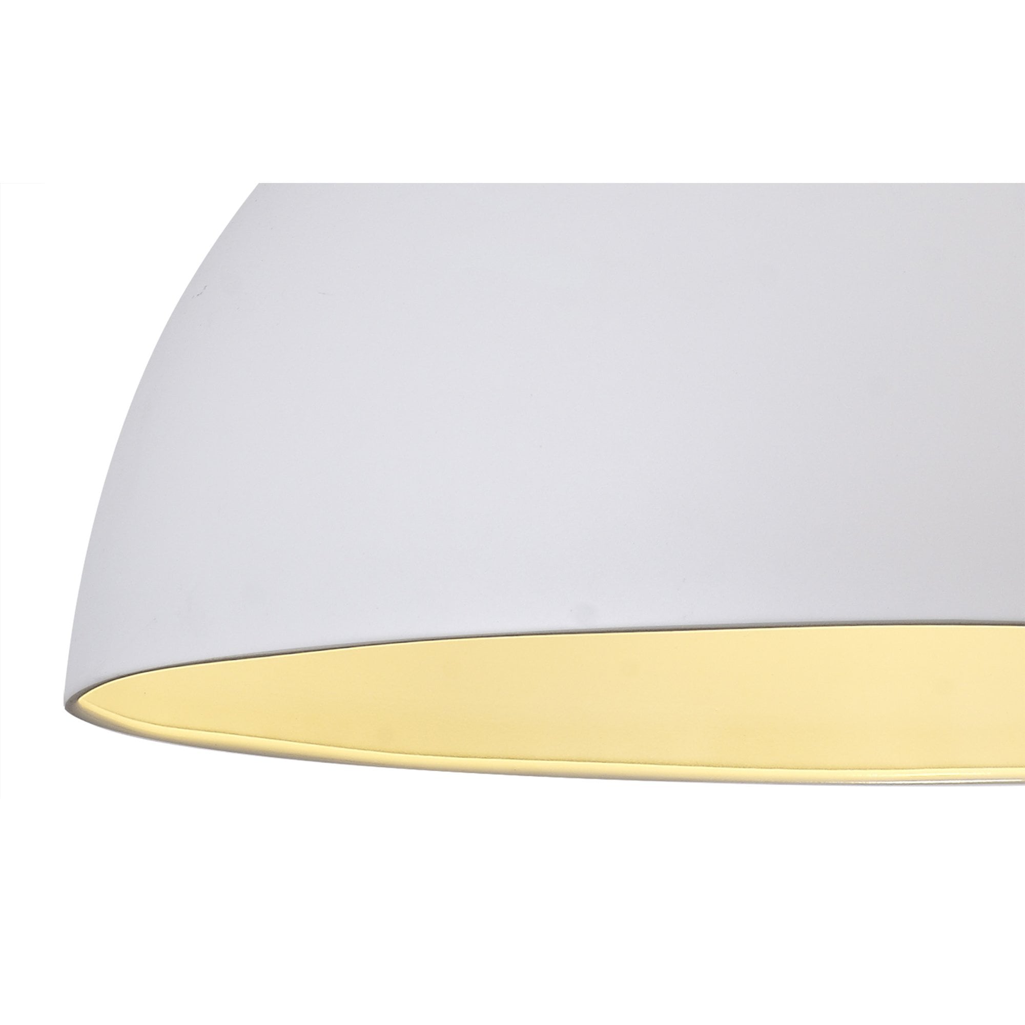 Fabula Victoria Large Pendant - Sand White