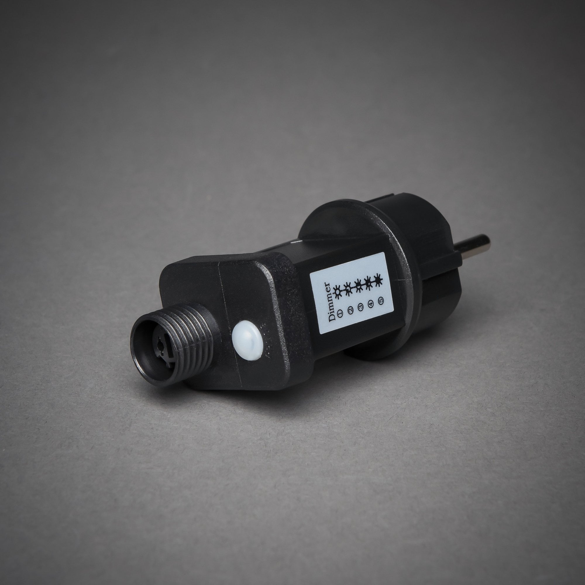 Konstsmide Festoon 4.5m Light Set - 10 LED Bulbs - 1800K - Short Drop - Round Cable