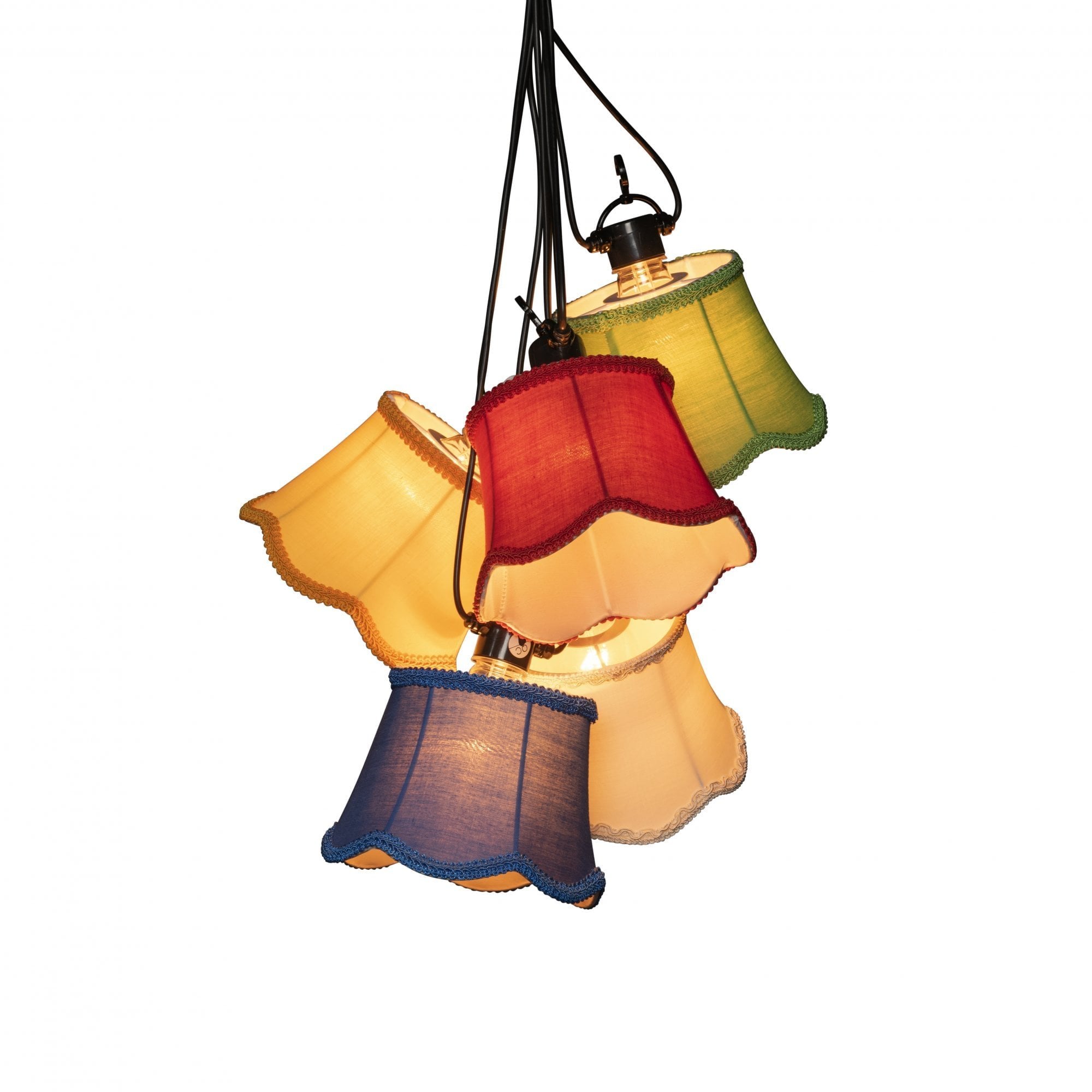 Konstsmide Festoon 9.15m Starter Set - 10 LED Bulbs - 2000K - Multicoloured Shades