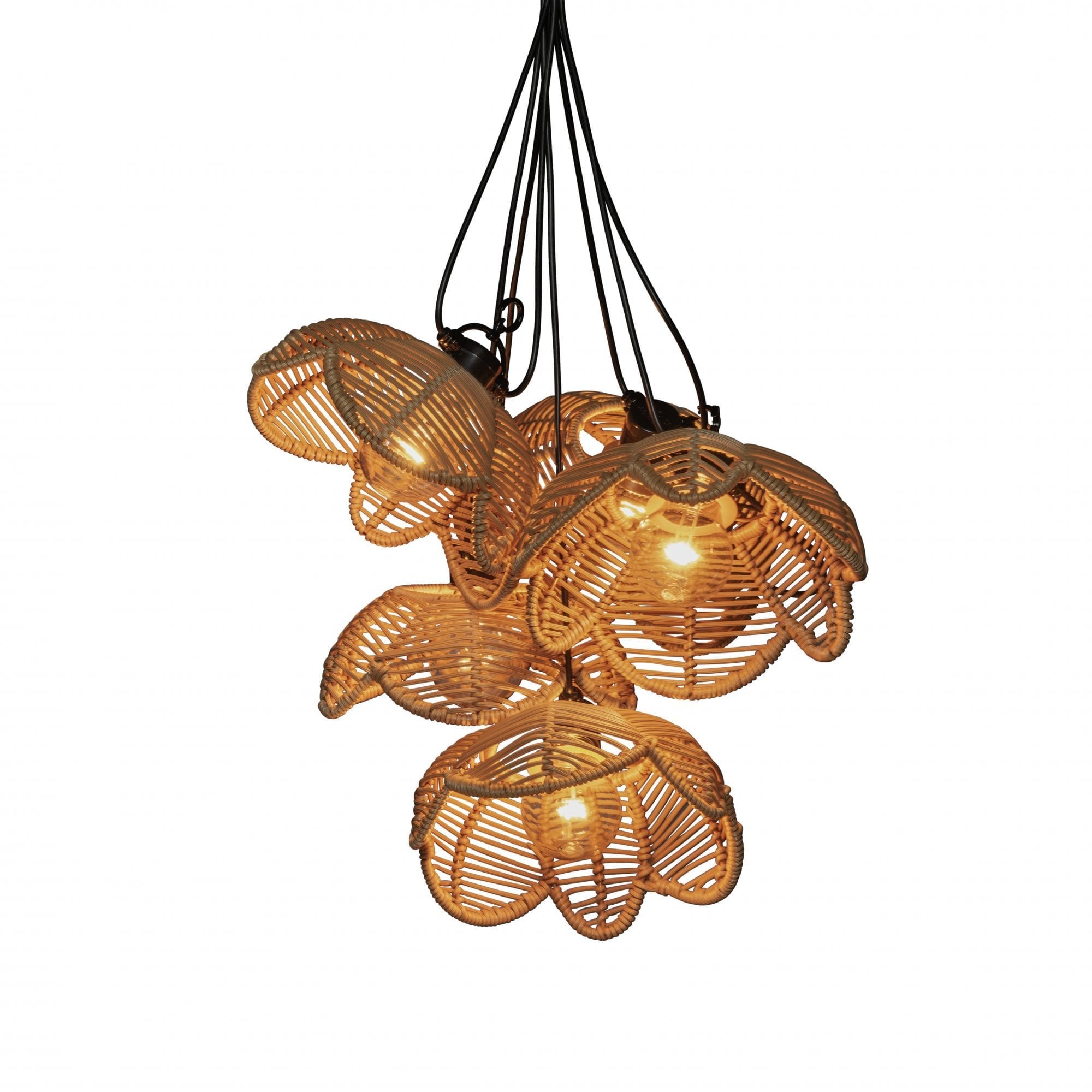 Konstsmide Festoon 9.15m Starter Set - 10 LED Bulbs - 2000K - Natural Flower Shades