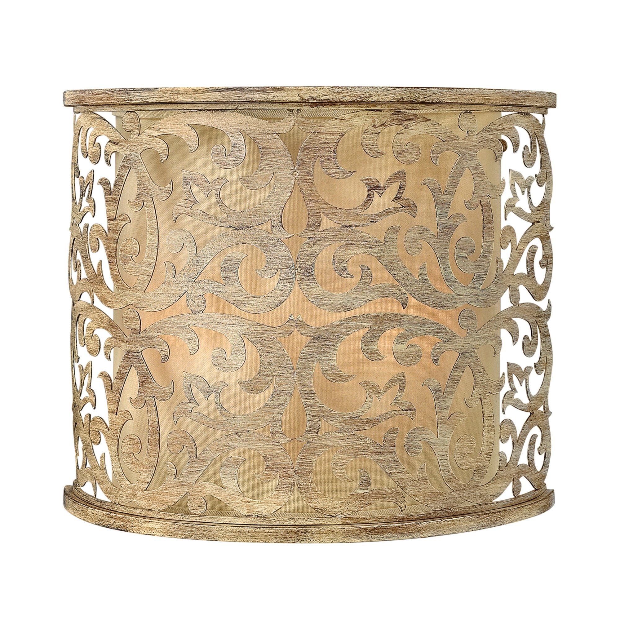 Hinkley Carabel 2 Light Wall Light - Brushed Champagne