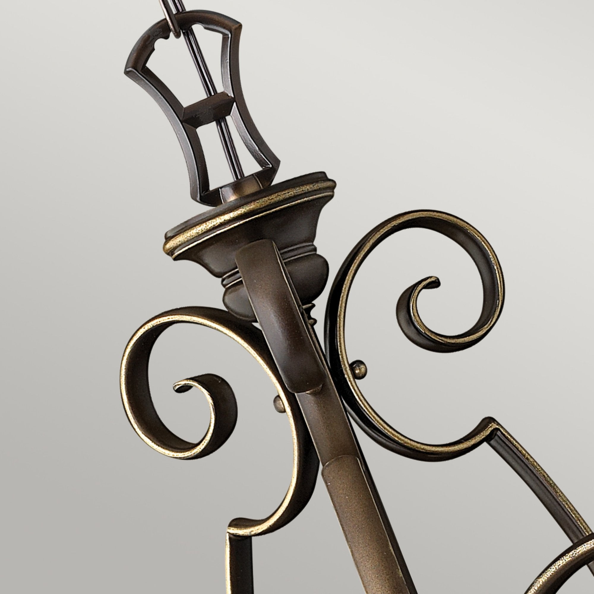 Hinkley Cello 3 Light Chandelier - Antique Bronze