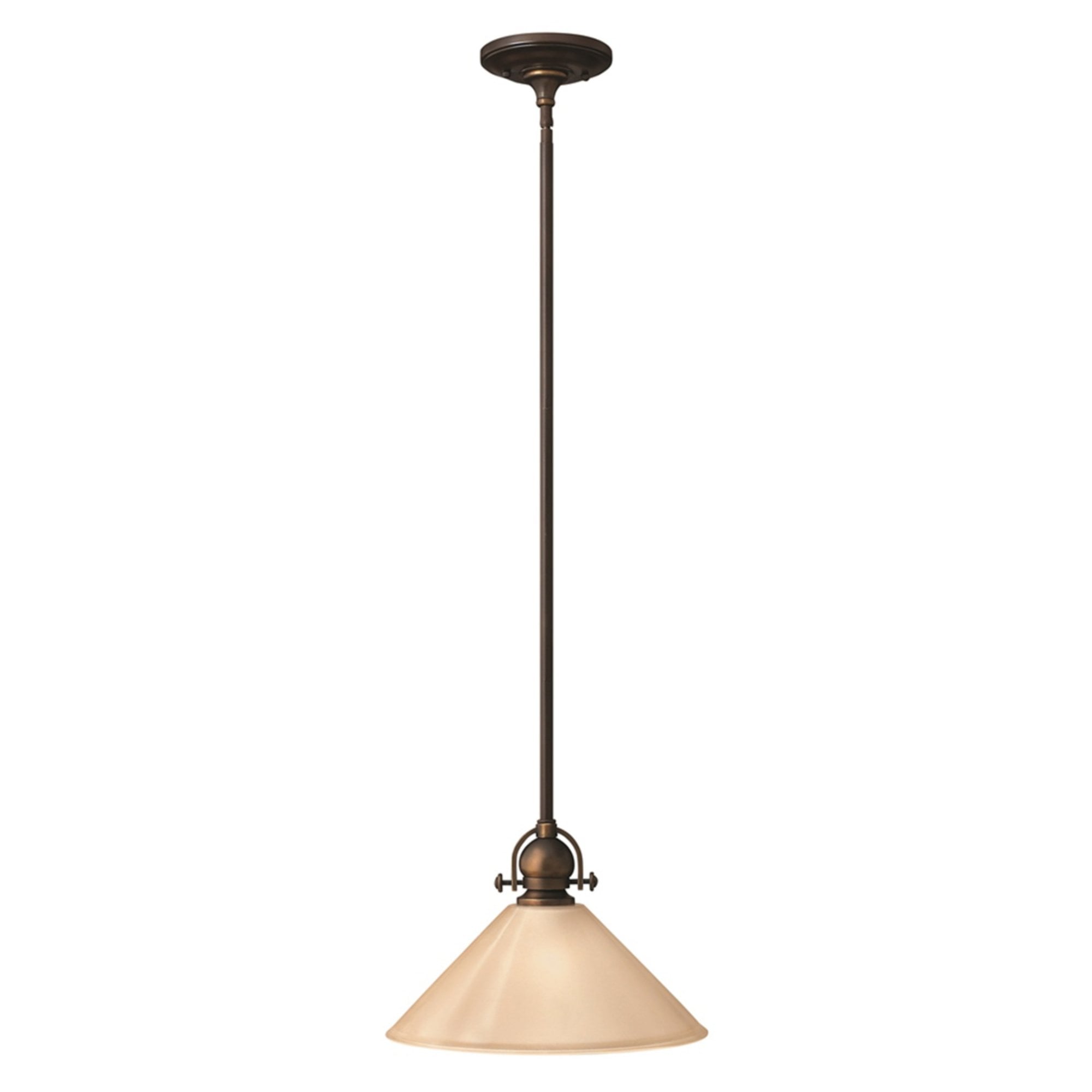 Hinkley Mayflower Single Wide Mini Pendant  - Olde Bronze