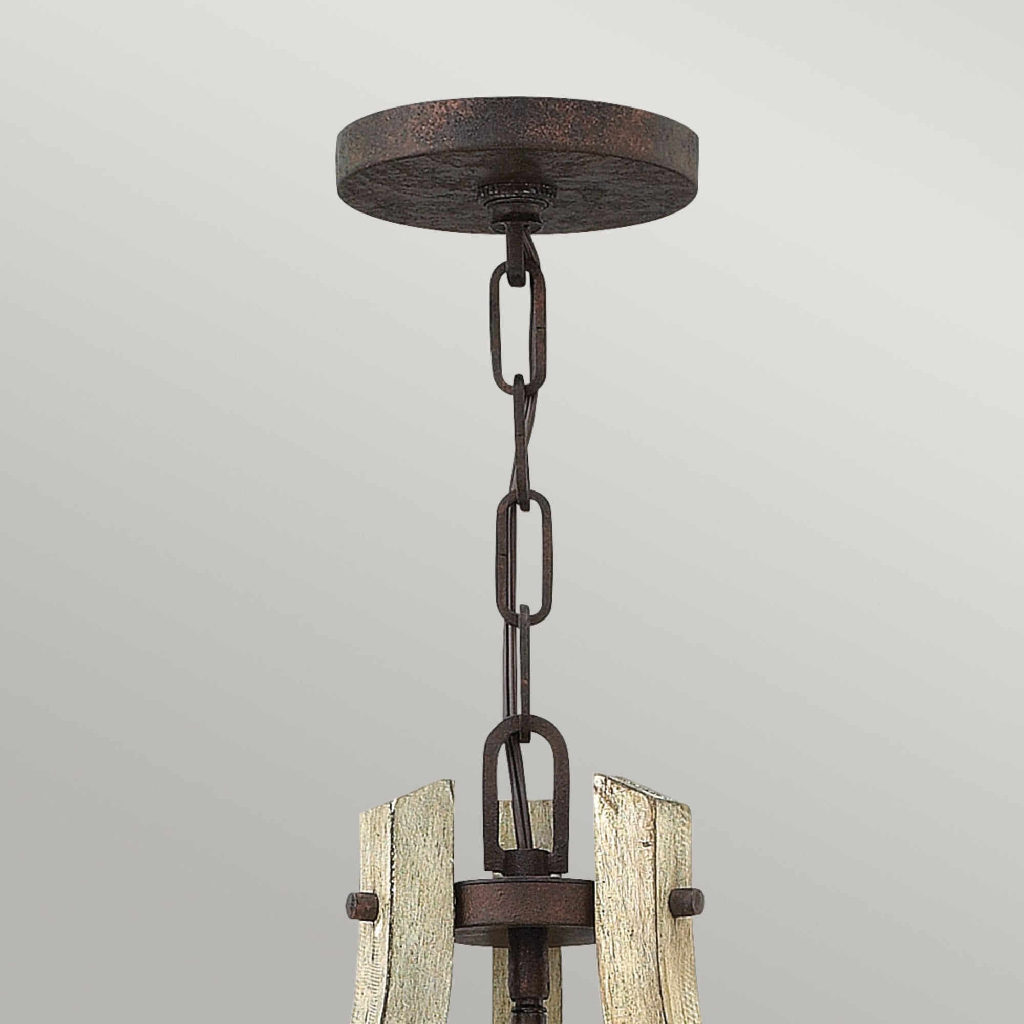Hinkley Middlefield 3 Light Chandelier  - Iron Rust